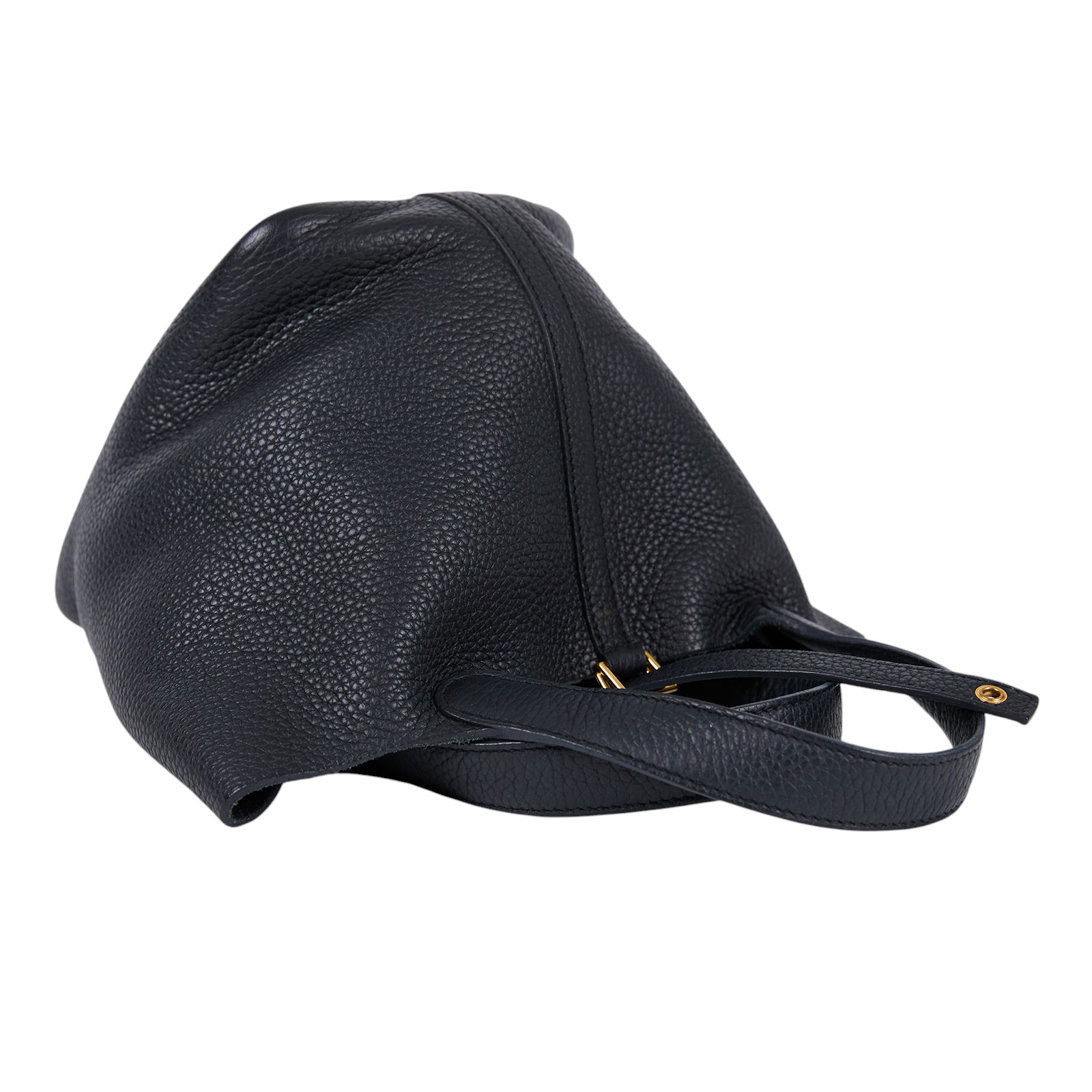 愛馬仕 Hermès Picotin Lock 18 菜籃子包 PT18 U刻 黑PICOTIN18 防塵袋
