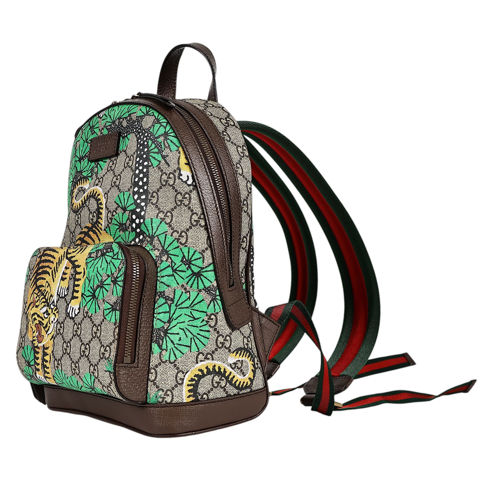 古馳 GUCCI GG Supreme Bee Rucksack Backpack 後背包 427042 老虎GG後背包 防塵袋