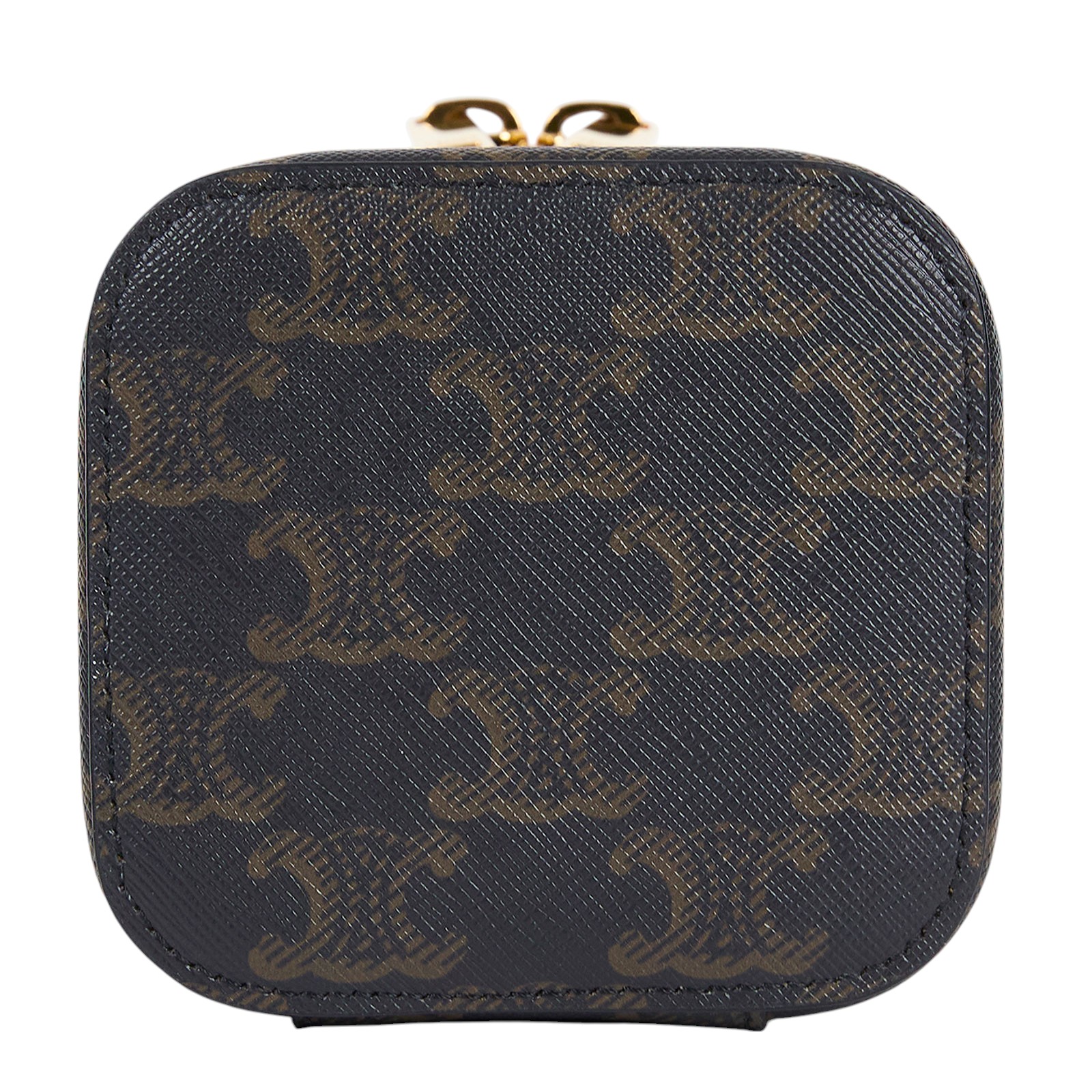 思琳 CELINE Vanity Case Mini 化妝箱 10J762CZ1 老花MINI VANITY CASE 原廠盒子/防塵袋