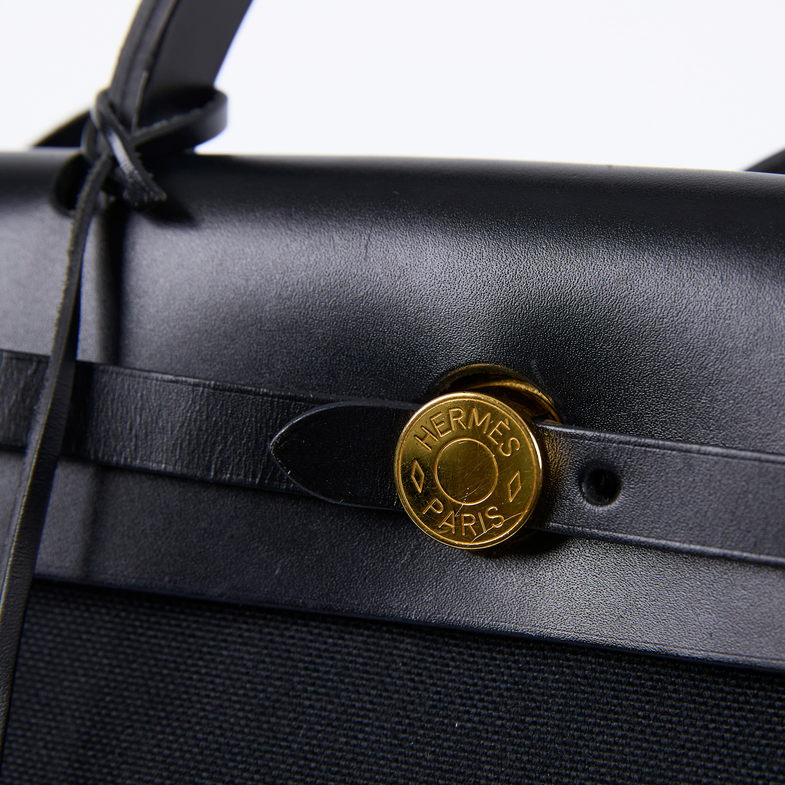 愛馬仕 Hermès Herbag Zip 31 HER31 B刻 黑金HERBAG 31 原廠盒子/防塵袋/購買證明