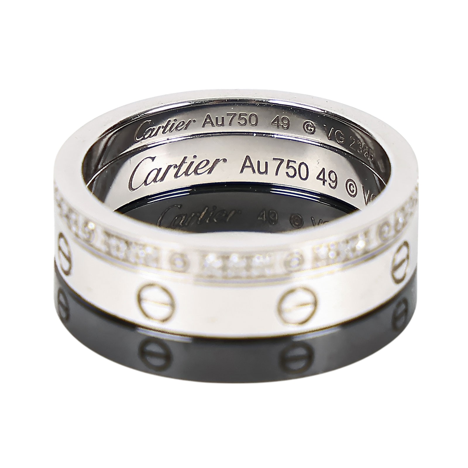 卡地亞 CARTIER Love 戒指 B4097849  原廠盒子/保證卡