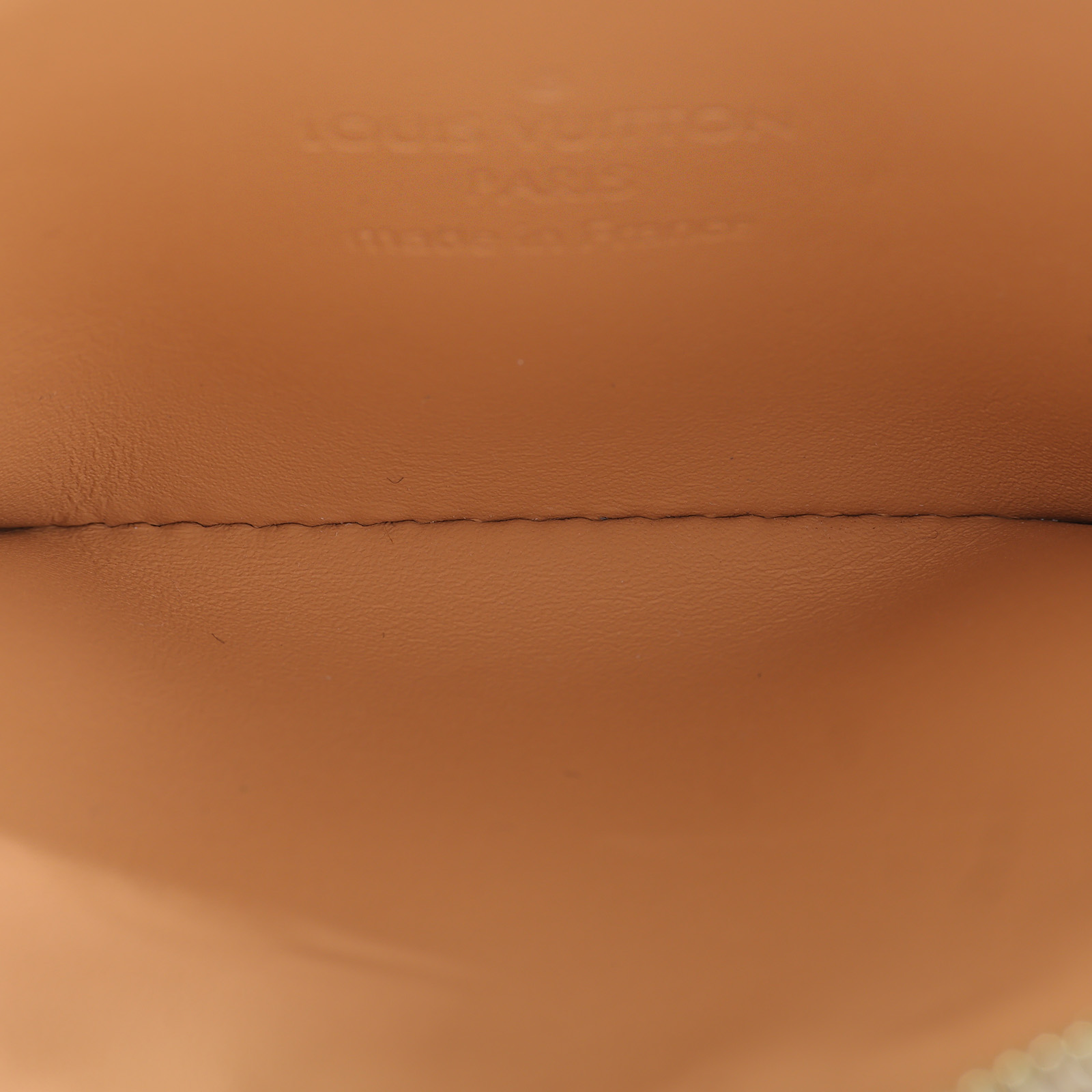 路易威登 LOUIS VUITTON Bone Key Pouch 鑰匙 零錢包 Optic 白色 M12616 晶片款  無附屬品