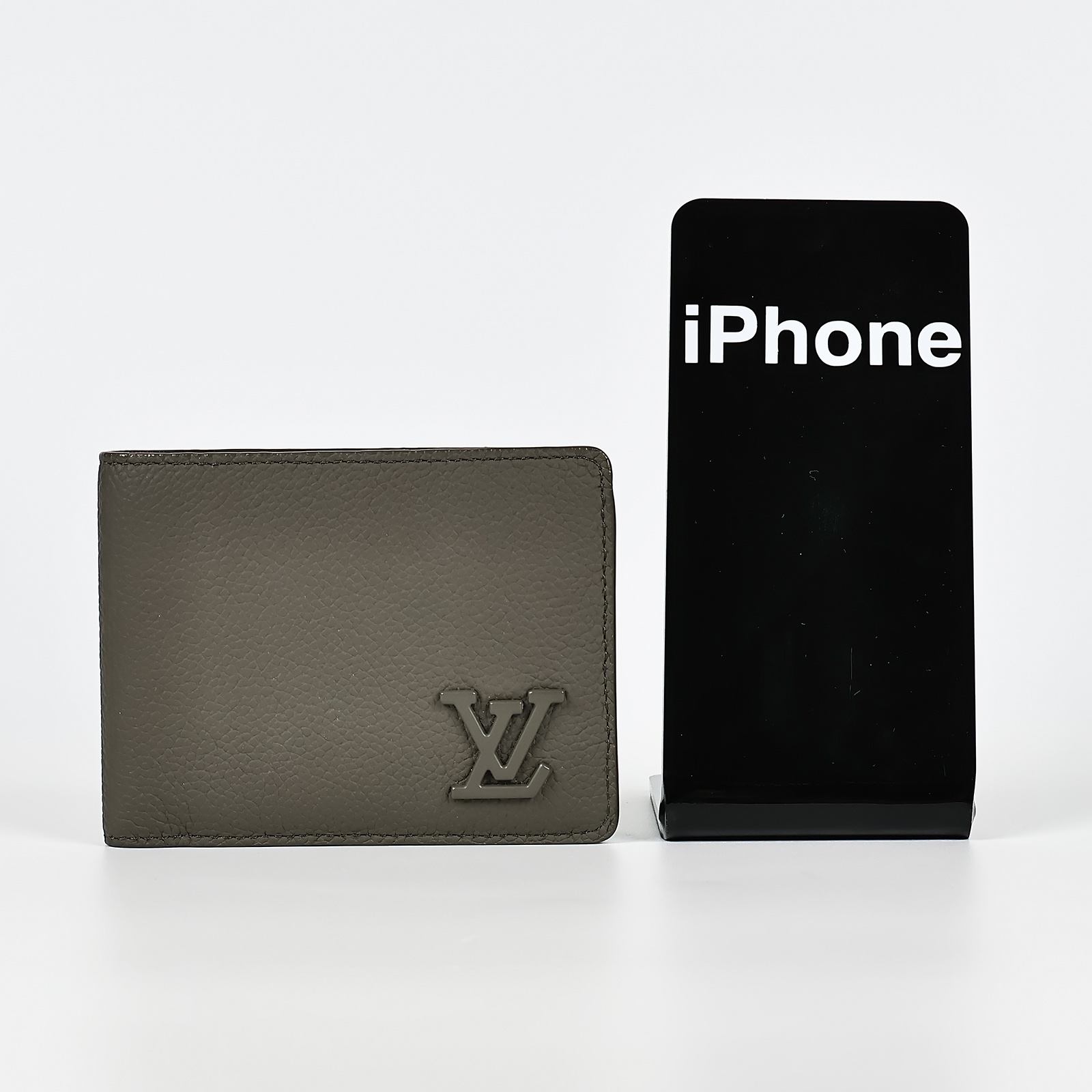 路易威登 LOUIS VUITTON Multiple Wallet 錢包短夾 卡其色 M81734 晶片款 墨綠素面短夾 無附屬品