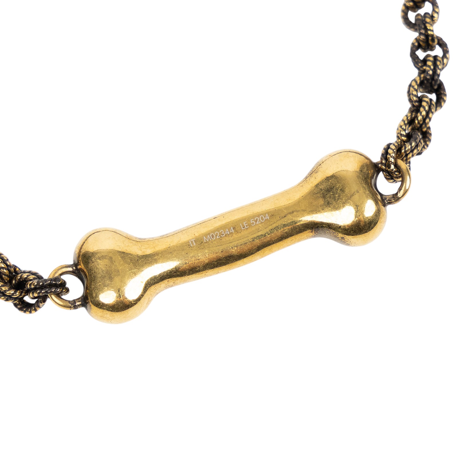 路易威登 LOUIS VUITTON LV Bone 手鏈 M02344 狗骨頭手鍊 無附屬品
