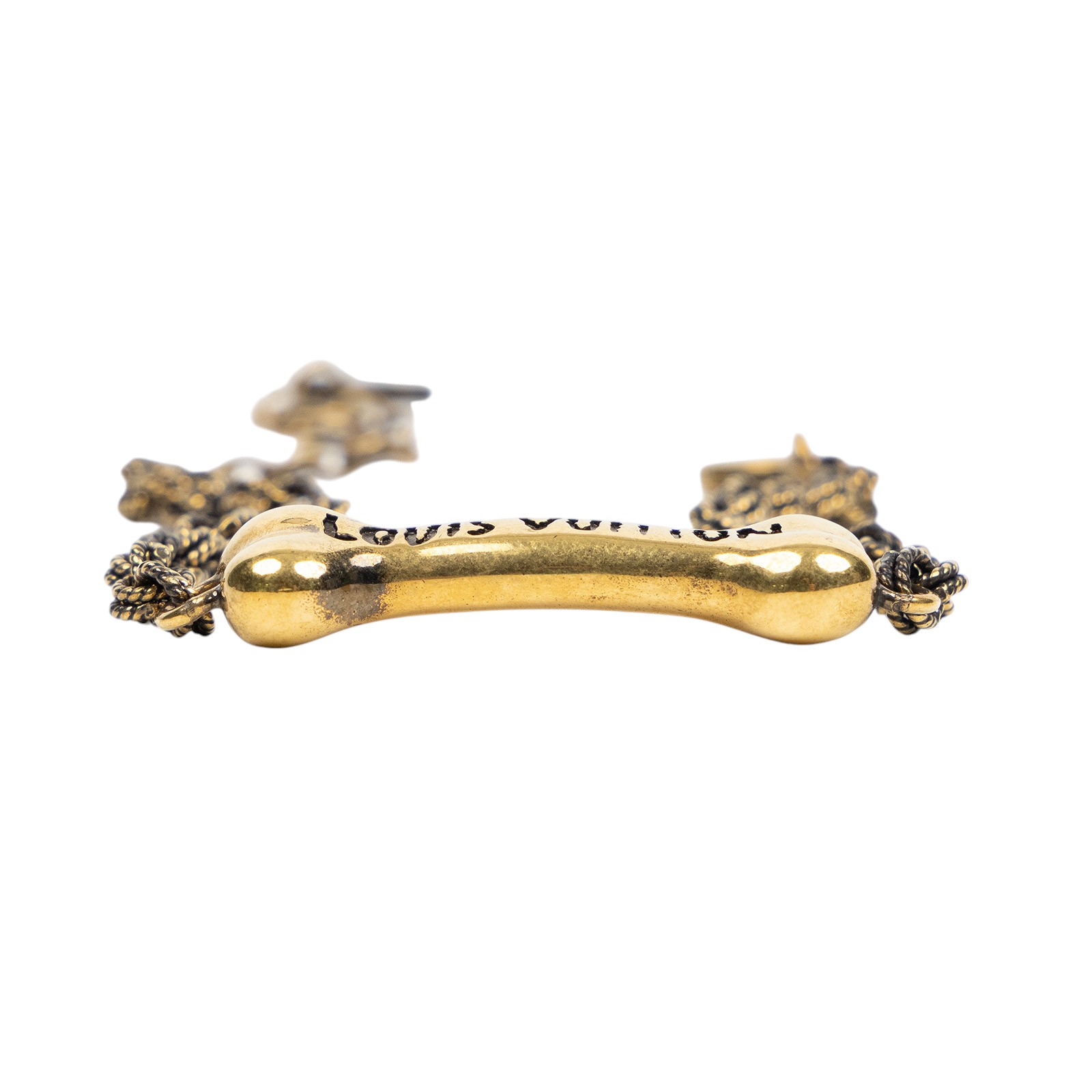 路易威登 LOUIS VUITTON LV Bone 手鏈 M02344 狗骨頭手鍊 無附屬品