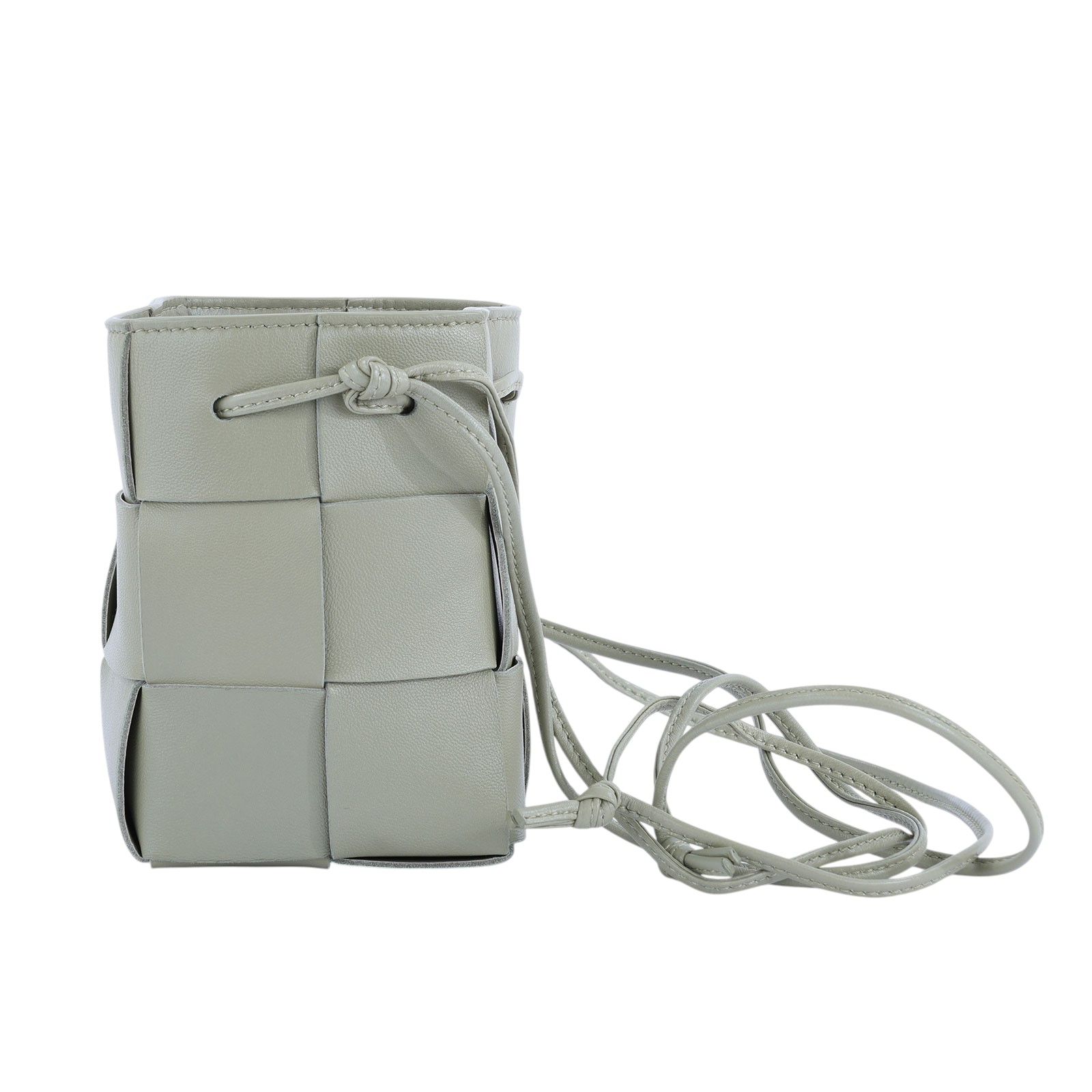 寶緹嘉 BOTTEGA VENETA Cassette 編織 迷你 水桶包 680217 晶片款  防塵袋