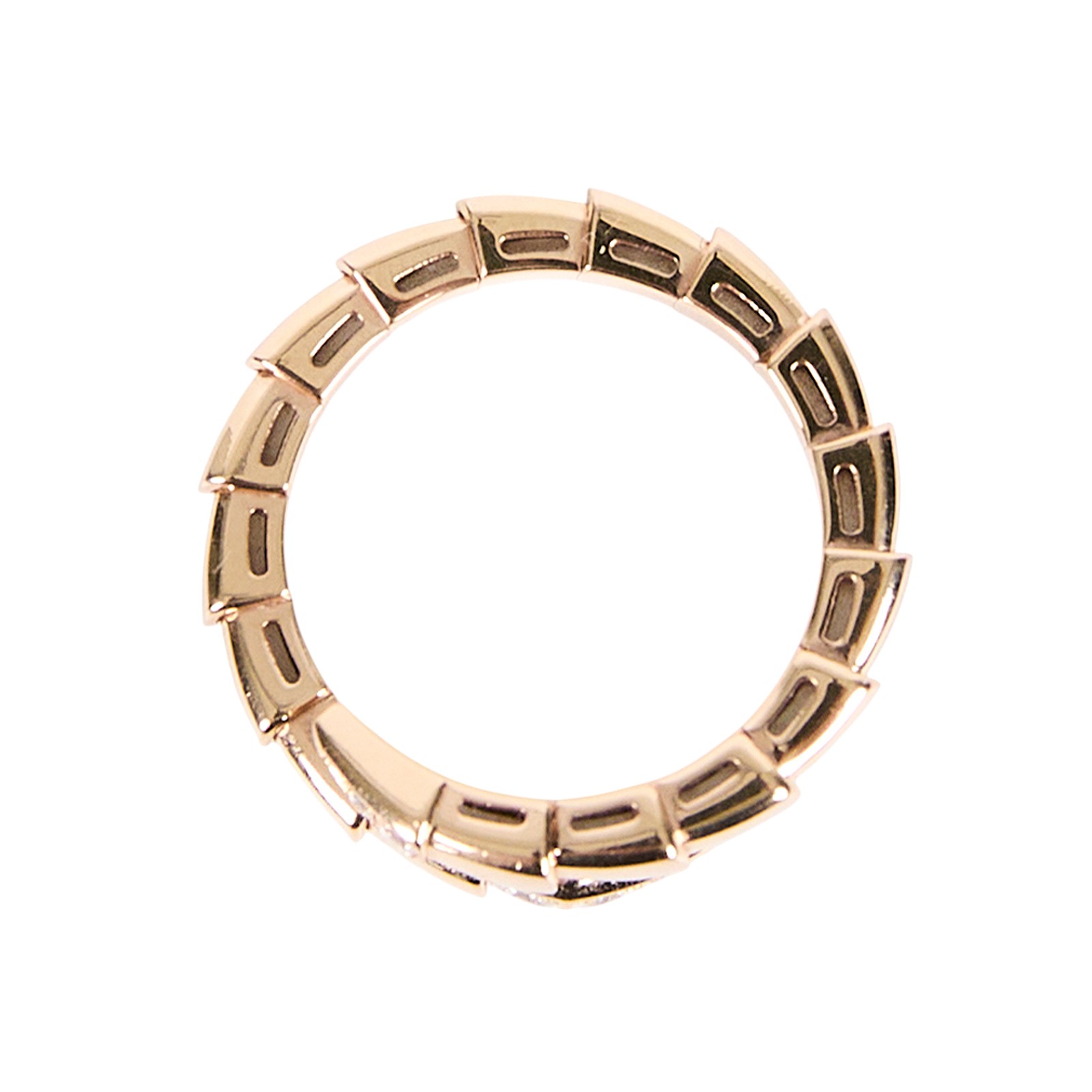 寶格麗 BVLGARI Serpenti Viper 戒指 360456 K18 6P Serpenti Vipe 原廠盒子/保書