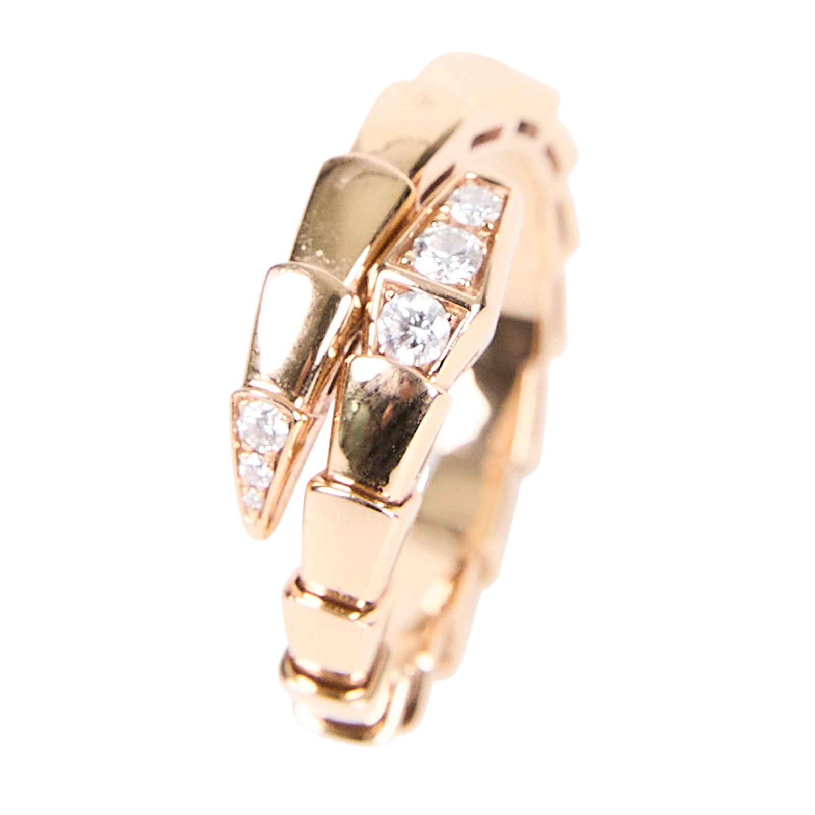 寶格麗 BVLGARI Serpenti Viper 戒指 360456 K18 6P Serpenti Vipe 原廠盒子/保書