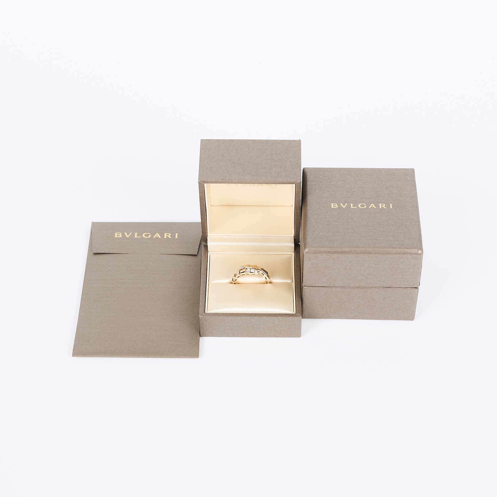 寶格麗 BVLGARI Serpenti Viper 戒指 360456 K18 6P Serpenti Vipe 原廠盒子/保書