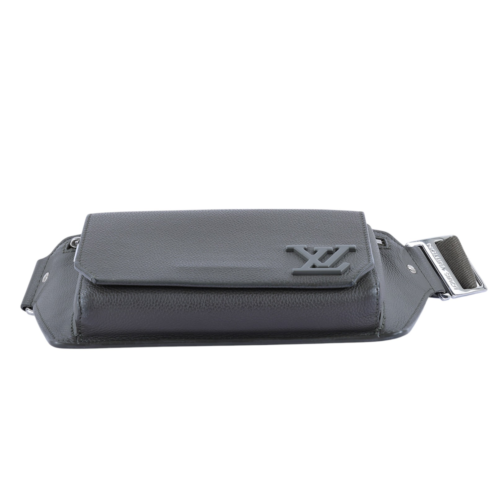 路易威登 LOUIS VUITTON Takeoff 斜背包 M21364 晶片款 Takeoff 墨綠色胸口包 無附屬品