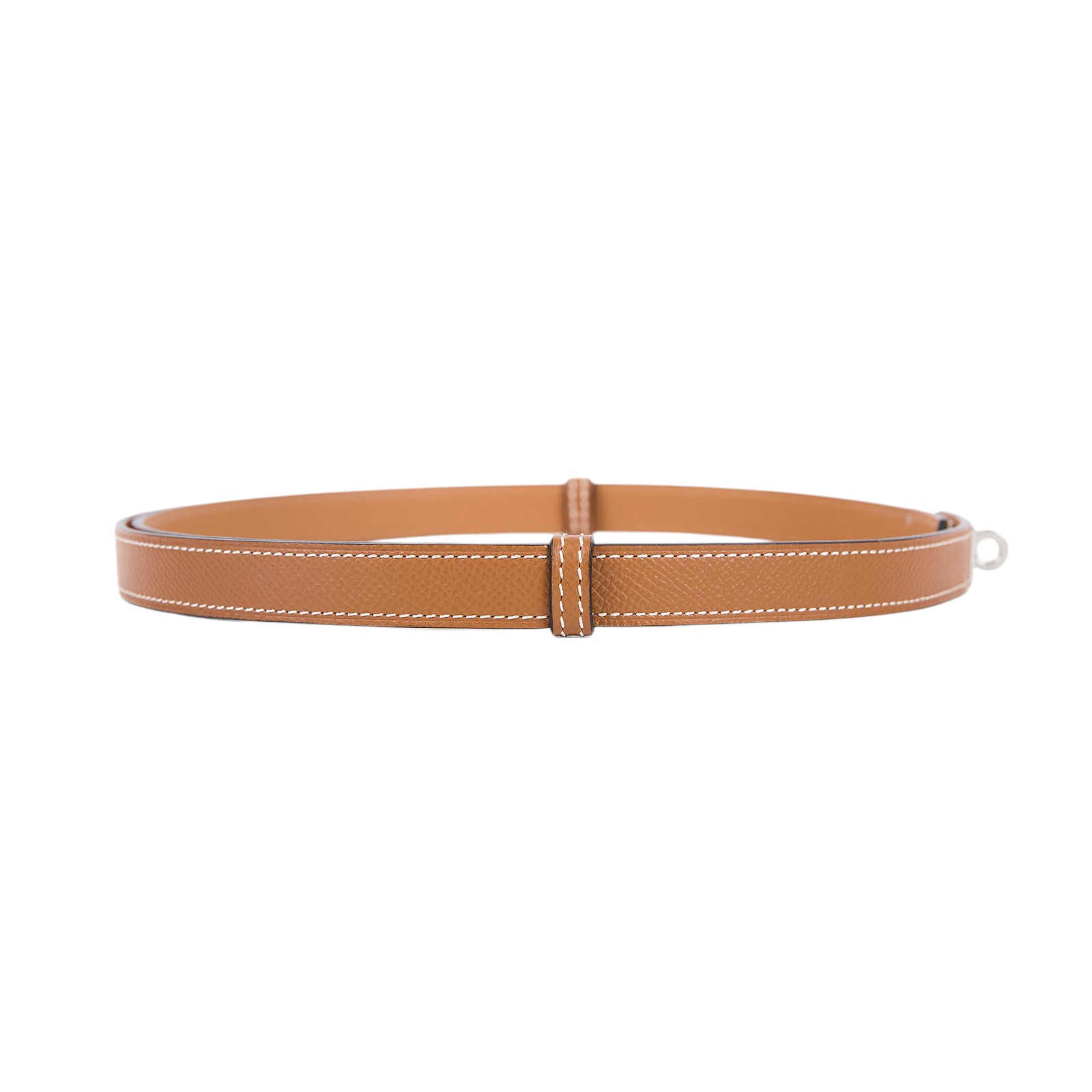 愛馬仕 Hermès Kelly 18 腰帶 KL18B D刻 金棕KELLY皮帶 原廠盒子/防塵袋