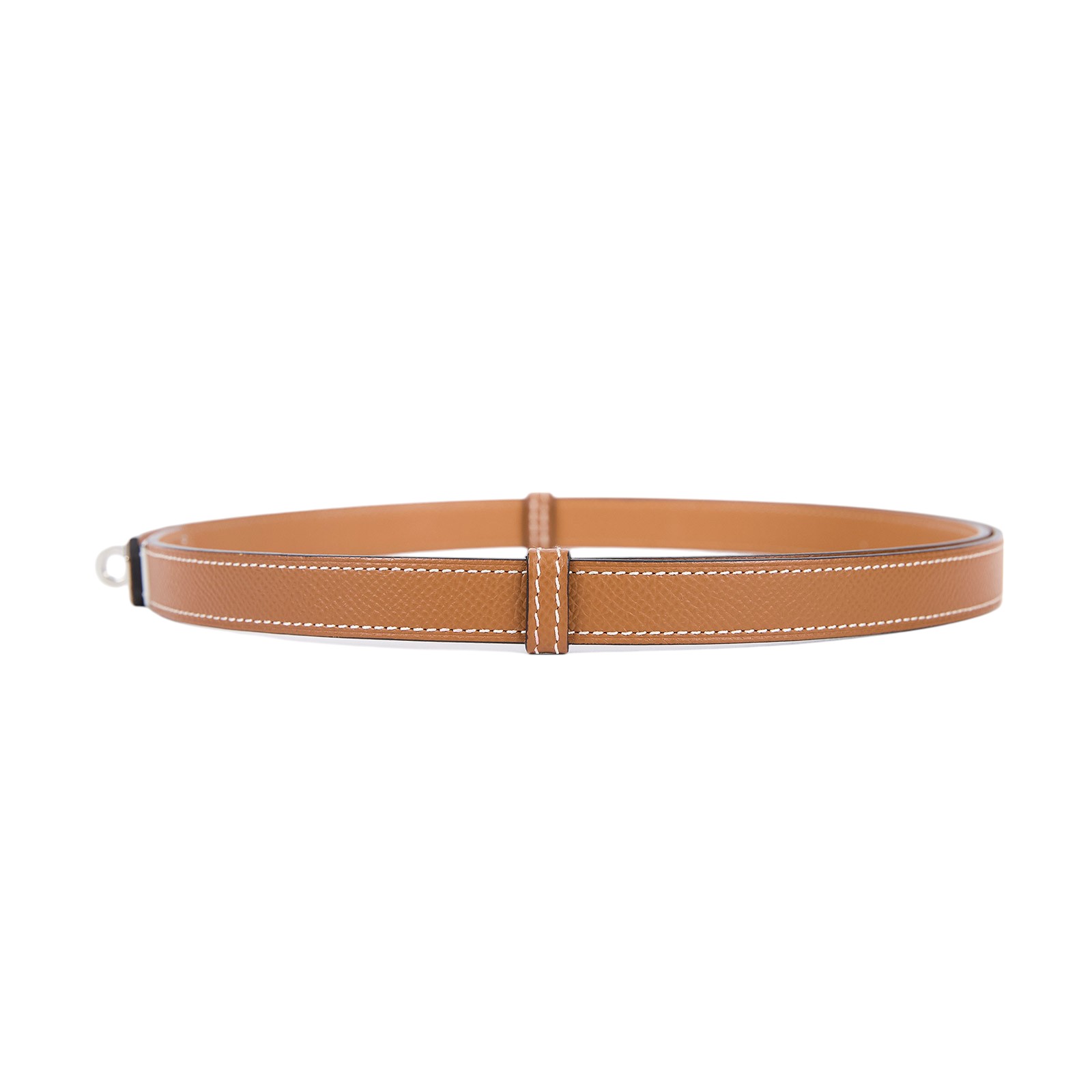 愛馬仕 Hermès Kelly 18 腰帶 KL18B D刻 金棕KELLY皮帶 原廠盒子/防塵袋