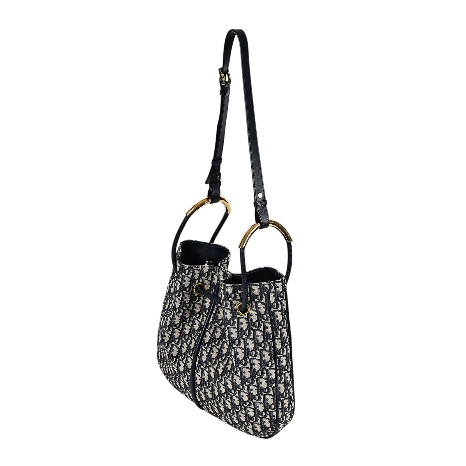 迪奧 CHRISTIAN DIOR Nolita 水桶包 大型 M2311UTZQ 緹花水桶斜背包 原廠盒子/防塵袋/保證卡/台灣購買證明