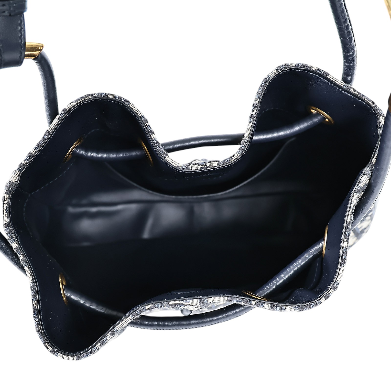 迪奧 CHRISTIAN DIOR Nolita 水桶包 大型 M2311UTZQ 緹花水桶斜背包 原廠盒子/防塵袋/保證卡/台灣購買證明