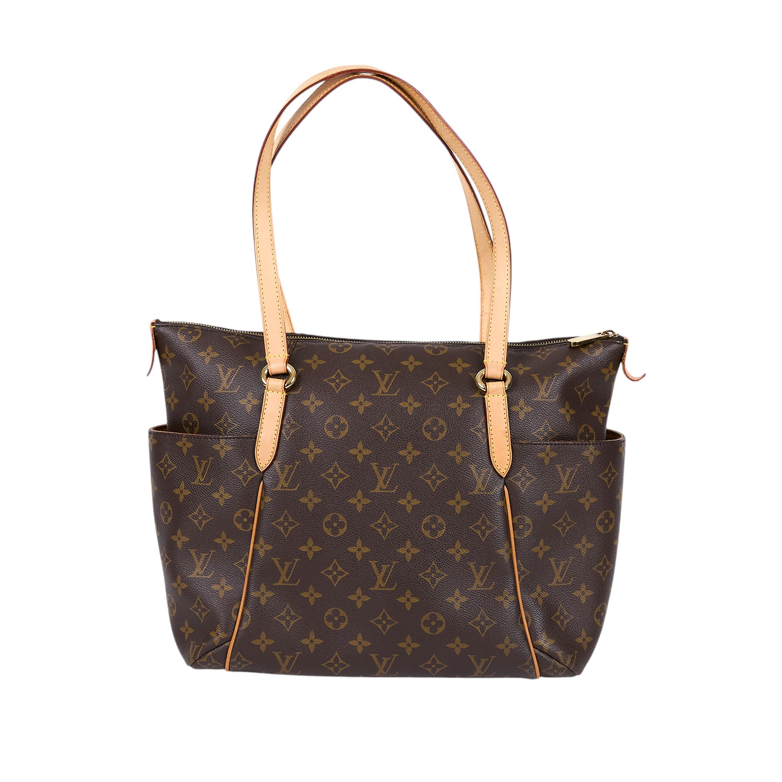 路易威登 LOUIS VUITTON Totally MM Monogram 經典帆布 托特包 M56689 原花TOTALLY MM 無附屬品