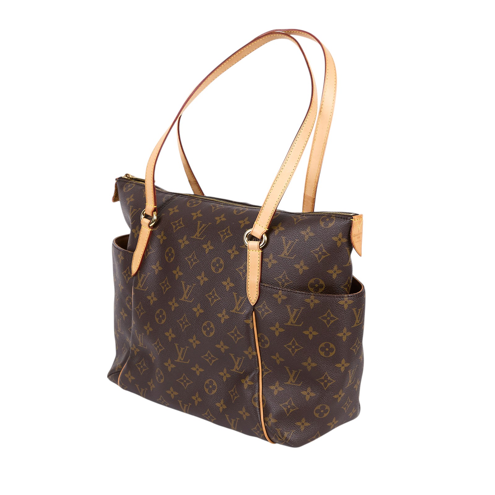 路易威登 LOUIS VUITTON Totally MM Monogram 經典帆布 托特包 M56689 原花TOTALLY MM 無附屬品
