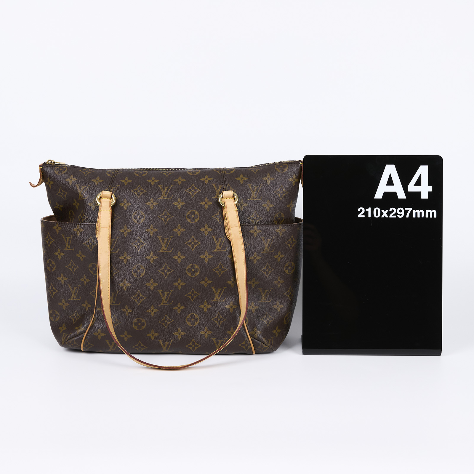 路易威登 LOUIS VUITTON Totally MM Monogram 經典帆布 托特包 M56689 原花TOTALLY MM 無附屬品