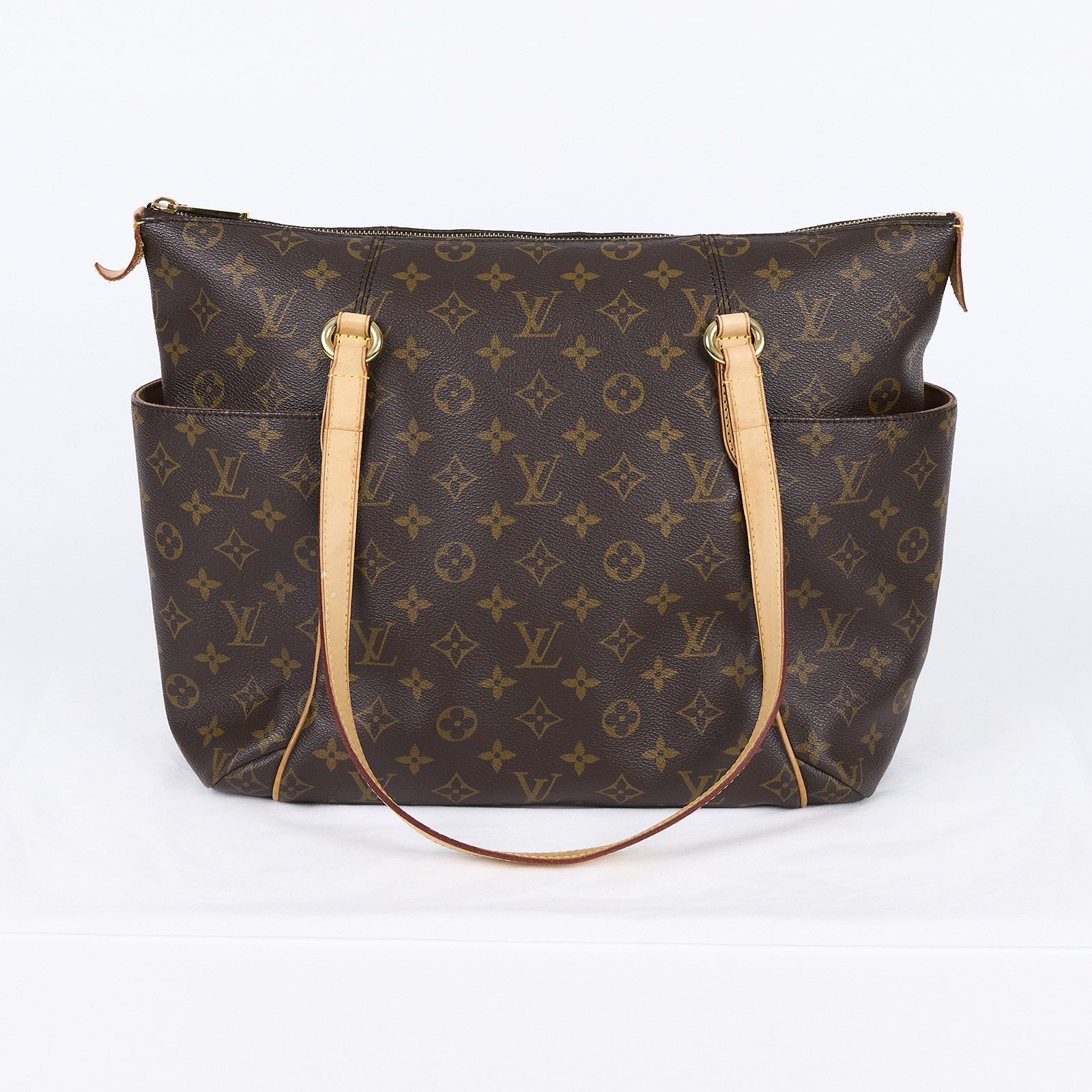 路易威登 LOUIS VUITTON Totally MM Monogram 經典帆布 托特包 M56689 原花TOTALLY MM 無附屬品