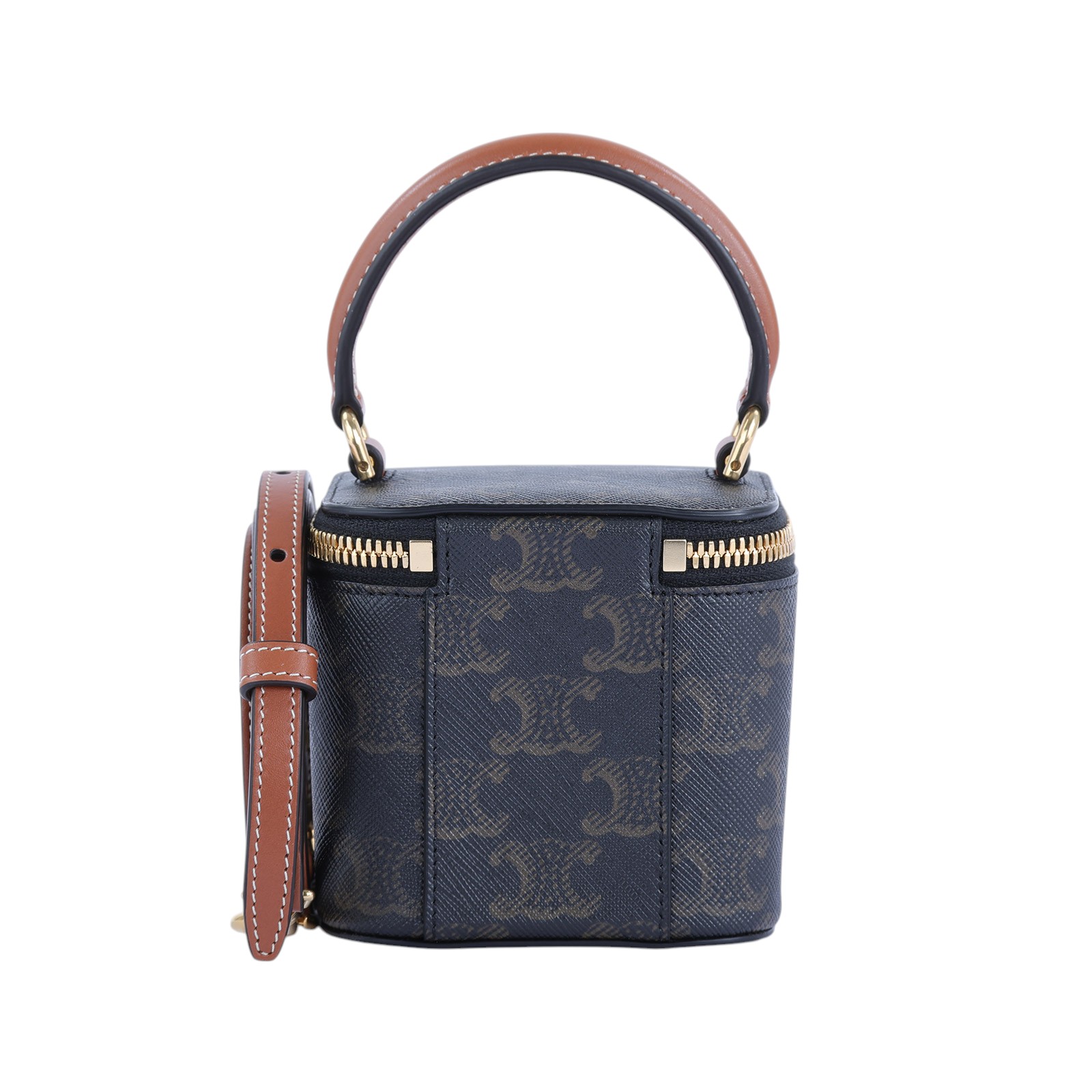思琳 CELINE Vanity Case Mini 化妝箱 10J762CZ1 老花 MINI VANITY 防塵袋/原廠盒子