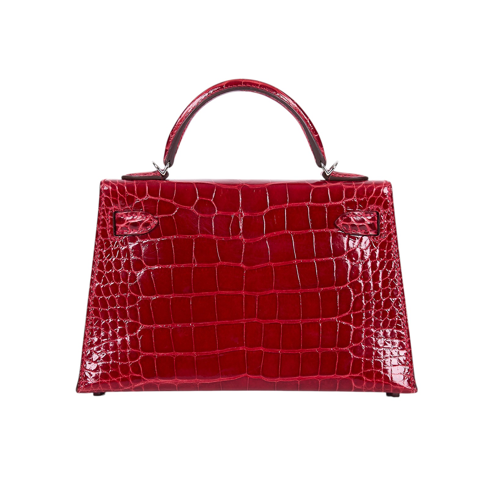 愛馬仕 Hermès Kelly Bag 凱莉包 mini KLM A刻 紅鱷魚皮MINI KELLY 防塵袋