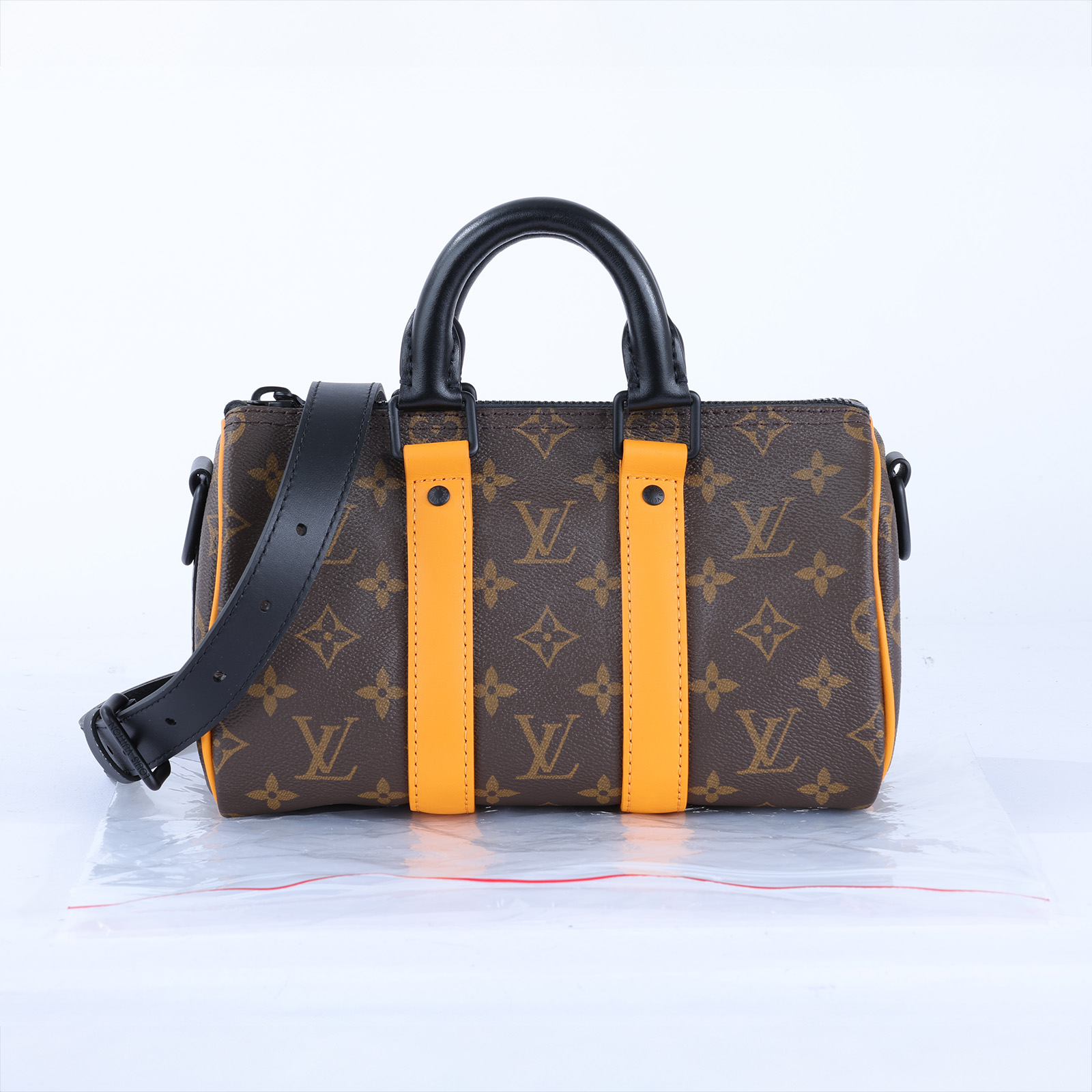 路易威登 LOUIS VUITTON Keepall Bandouliere 25 手提 肩背 波士頓包 M46687 晶片款  無附屬品