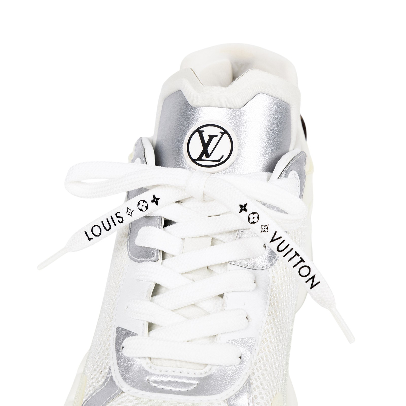 路易威登 LOUIS VUITTON Run 55 運動鞋 1AAVGE 白運動鞋 防塵袋