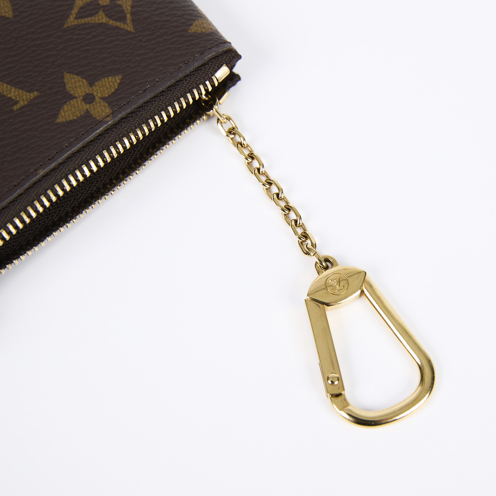 路易威登 LOUIS VUITTON 鑰匙零錢包 吊飾 M62650 原花鑰匙包 無附屬品