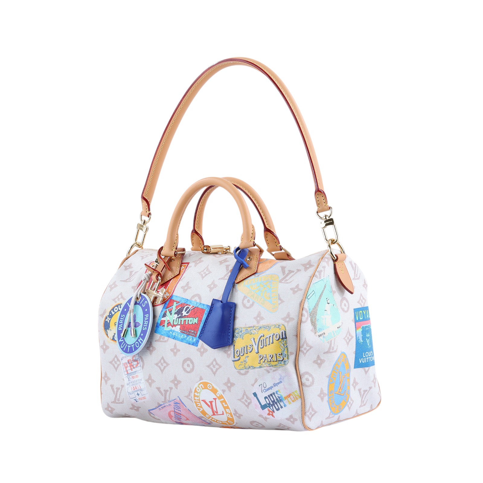 路易威登 LOUIS VUITTON Speedy Soft 30 M14587 晶片款 米白SPEEDY SOFT 30 無附屬品