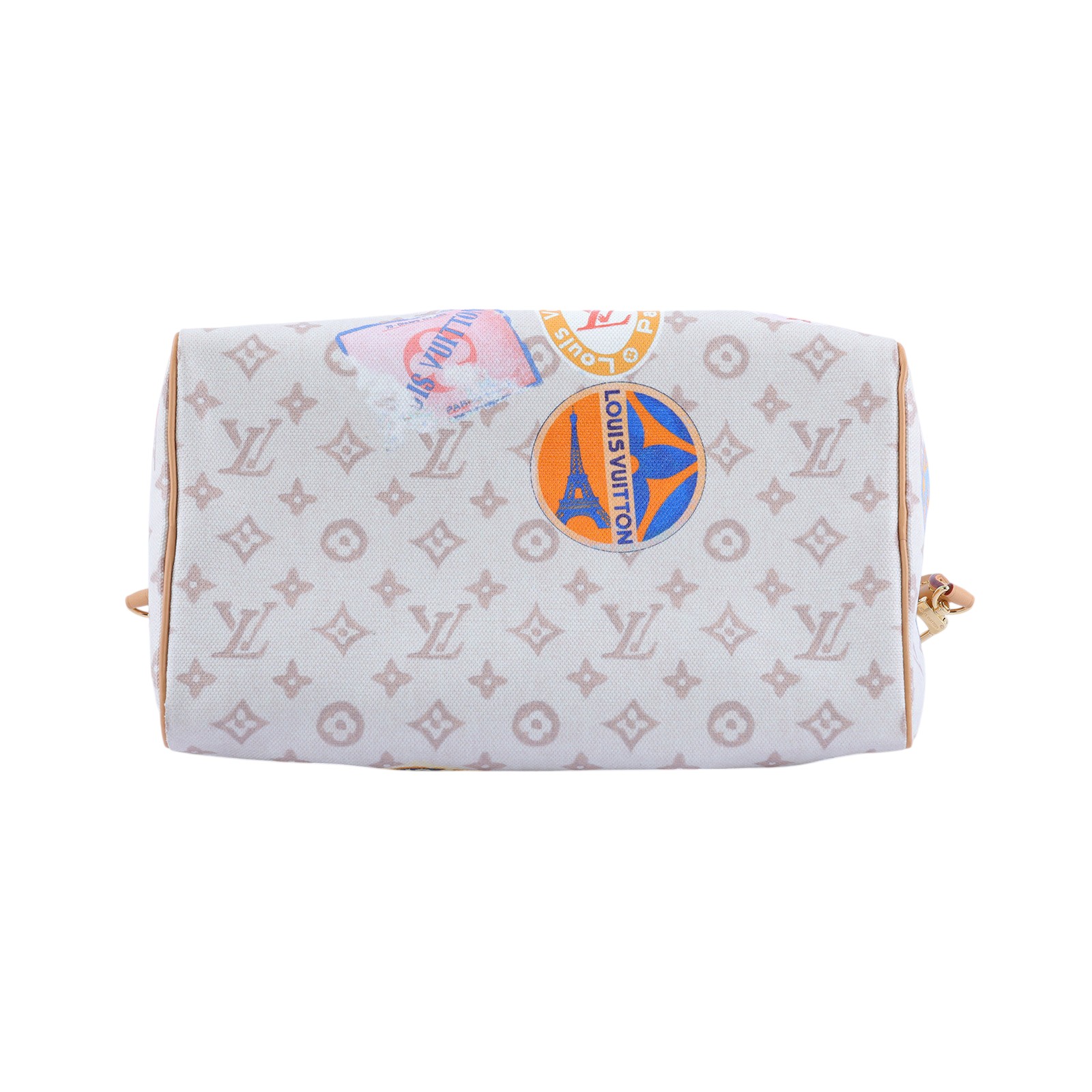 路易威登 LOUIS VUITTON Speedy Soft 30 M14587 晶片款 米白SPEEDY SOFT 30 無附屬品