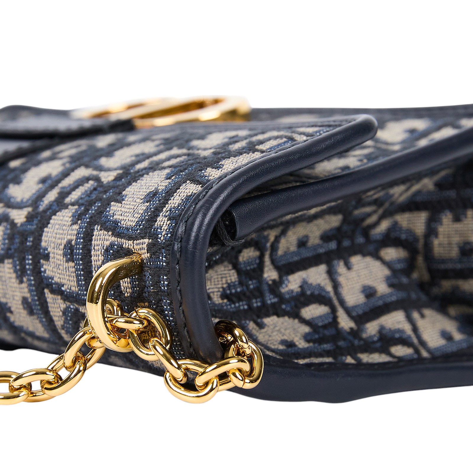 迪奧 CHRISTIAN DIOR 30 Montaigne East-West 附鏈帶包 M9334UTZQ 新款老花蒙田小號 無附屬品