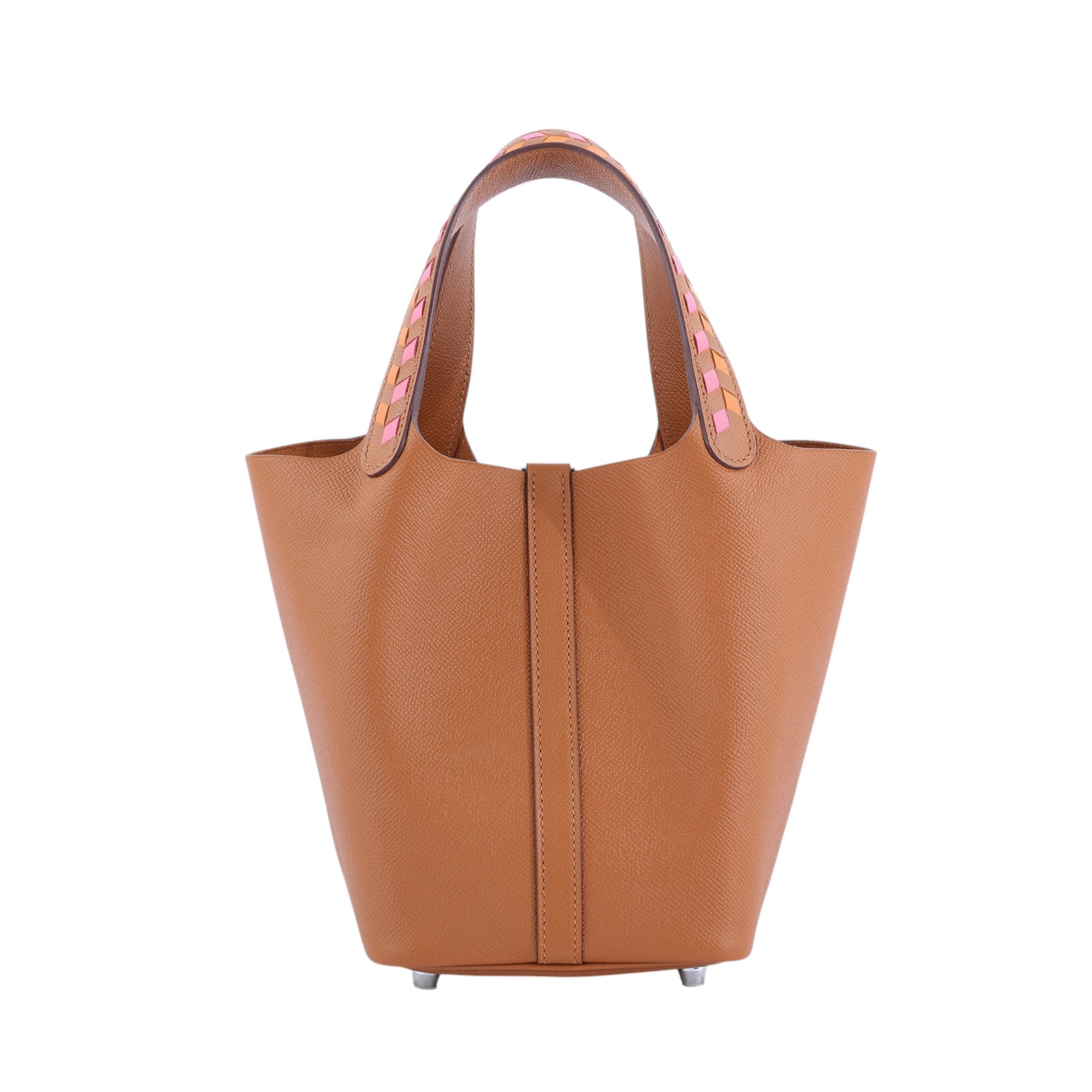 愛馬仕 Hermès Picotin Lock 18 菜籃子包 PT18 C刻 EPSOM棕PICOTIN 18 編織把 無附屬品