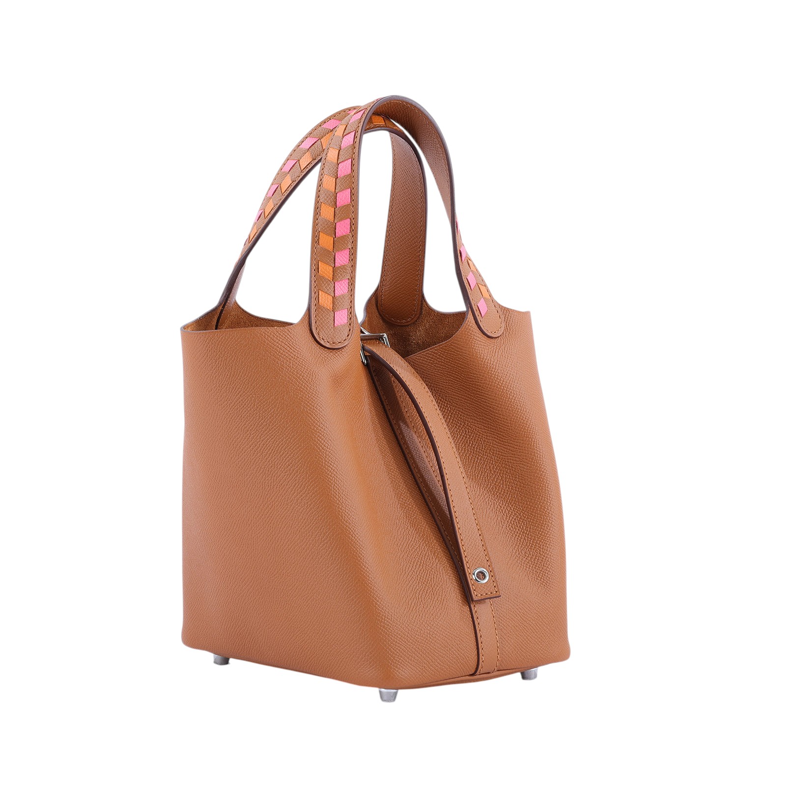 愛馬仕 Hermès Picotin Lock 18 菜籃子包 PT18 C刻 EPSOM棕PICOTIN 18 編織把 無附屬品