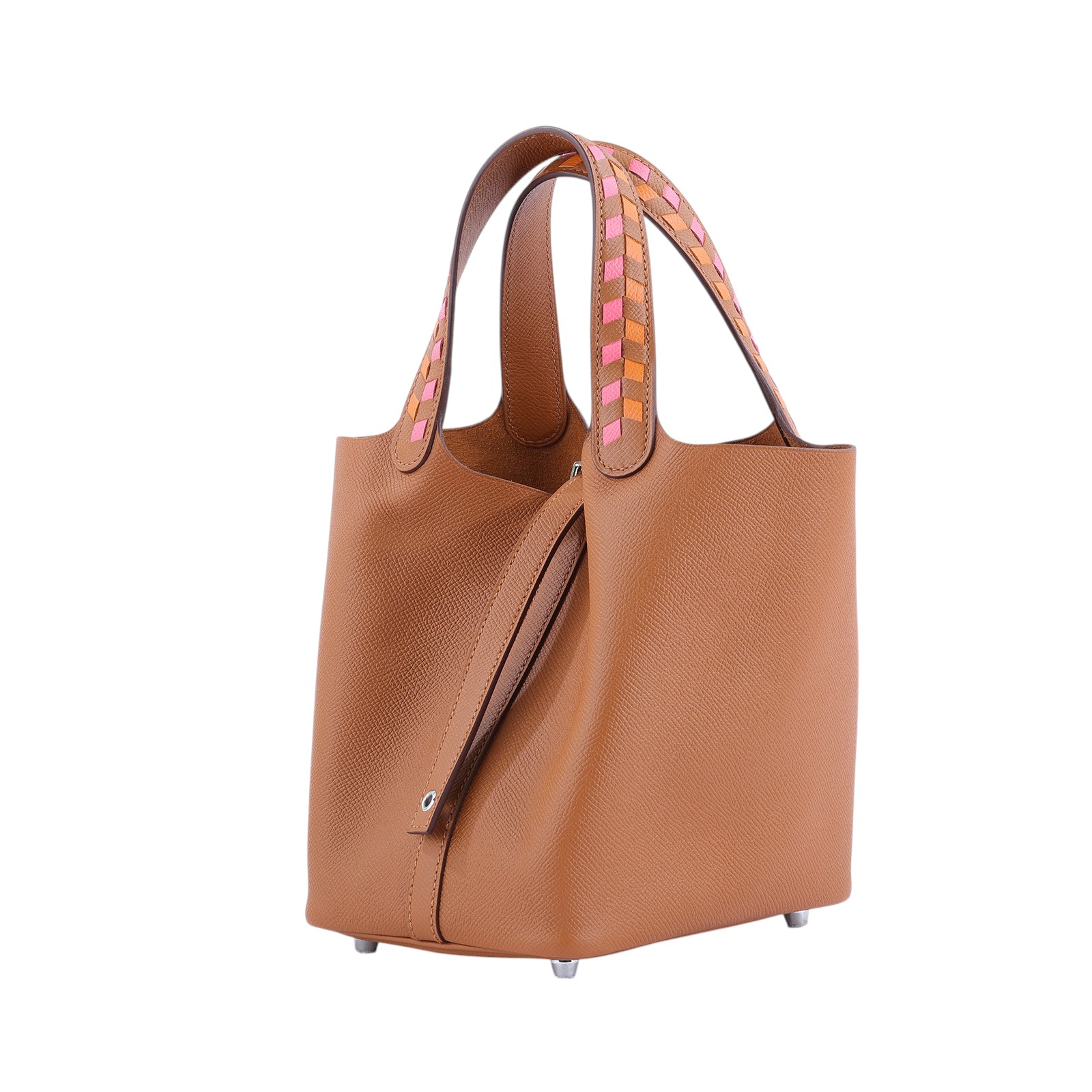 愛馬仕 Hermès Picotin Lock 18 菜籃子包 PT18 C刻 EPSOM棕PICOTIN 18 編織把 無附屬品