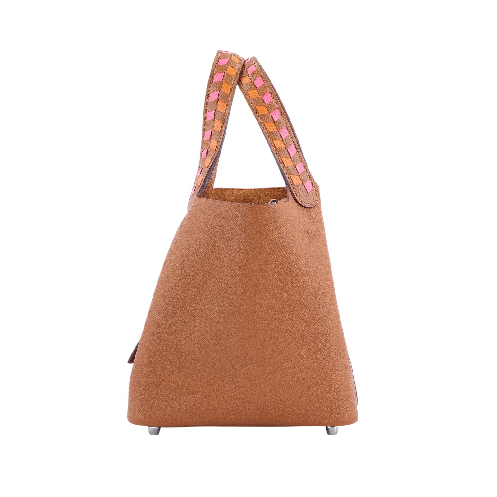 愛馬仕 Hermès Picotin Lock 18 菜籃子包 PT18 C刻 EPSOM棕PICOTIN 18 編織把 無附屬品