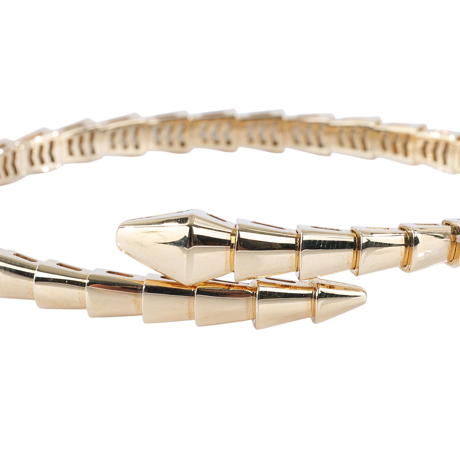 寶格麗 BVLGARI Serpenti Viper 手環 XL 359416 K18YG Serpenti Viper 手環 保證卡/原廠盒子
