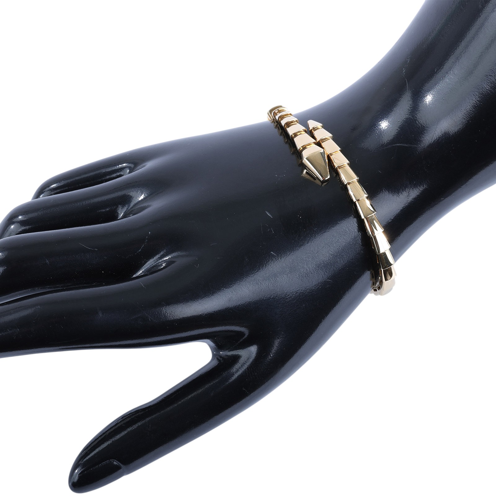 寶格麗 BVLGARI Serpenti Viper 手環 XL 359416 K18YG Serpenti Viper 手環 保證卡/原廠盒子