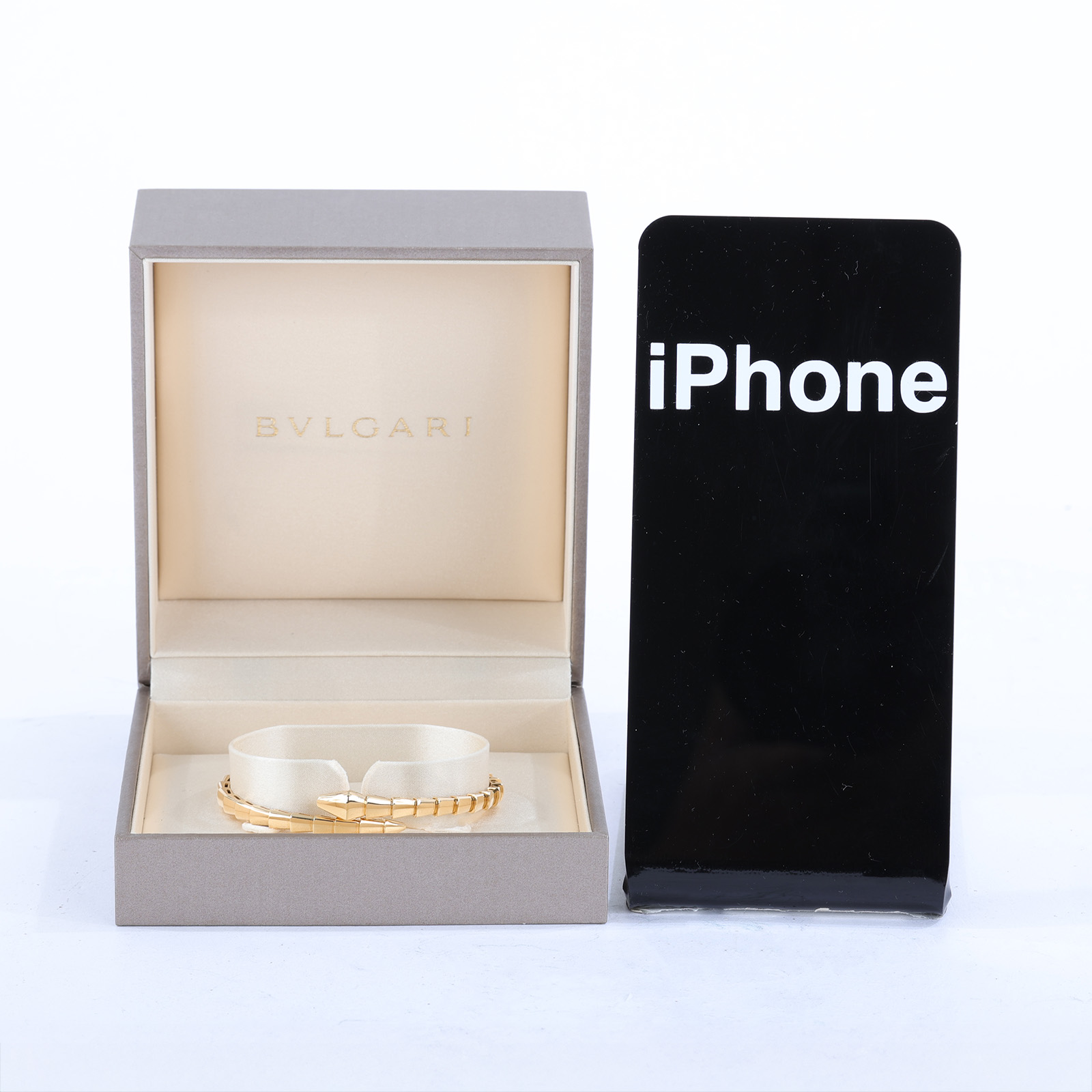 寶格麗 BVLGARI Serpenti Viper 手環 XL 359416 K18YG Serpenti Viper 手環 保證卡/原廠盒子