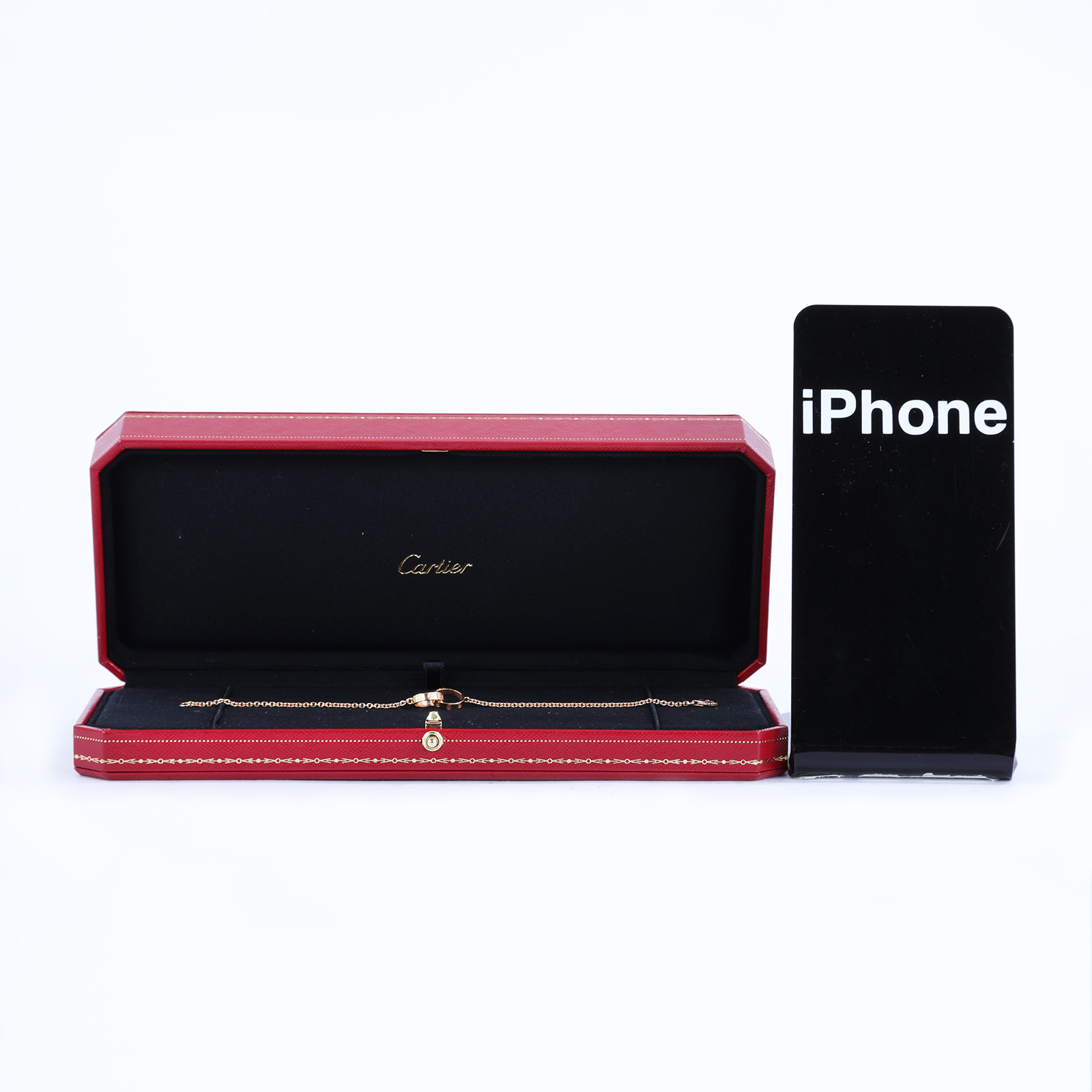 卡地亞 CARTIER Love 手鍊 玫瑰金 B6027000 BABY LOVE PG手鍊 原廠盒子/保證卡