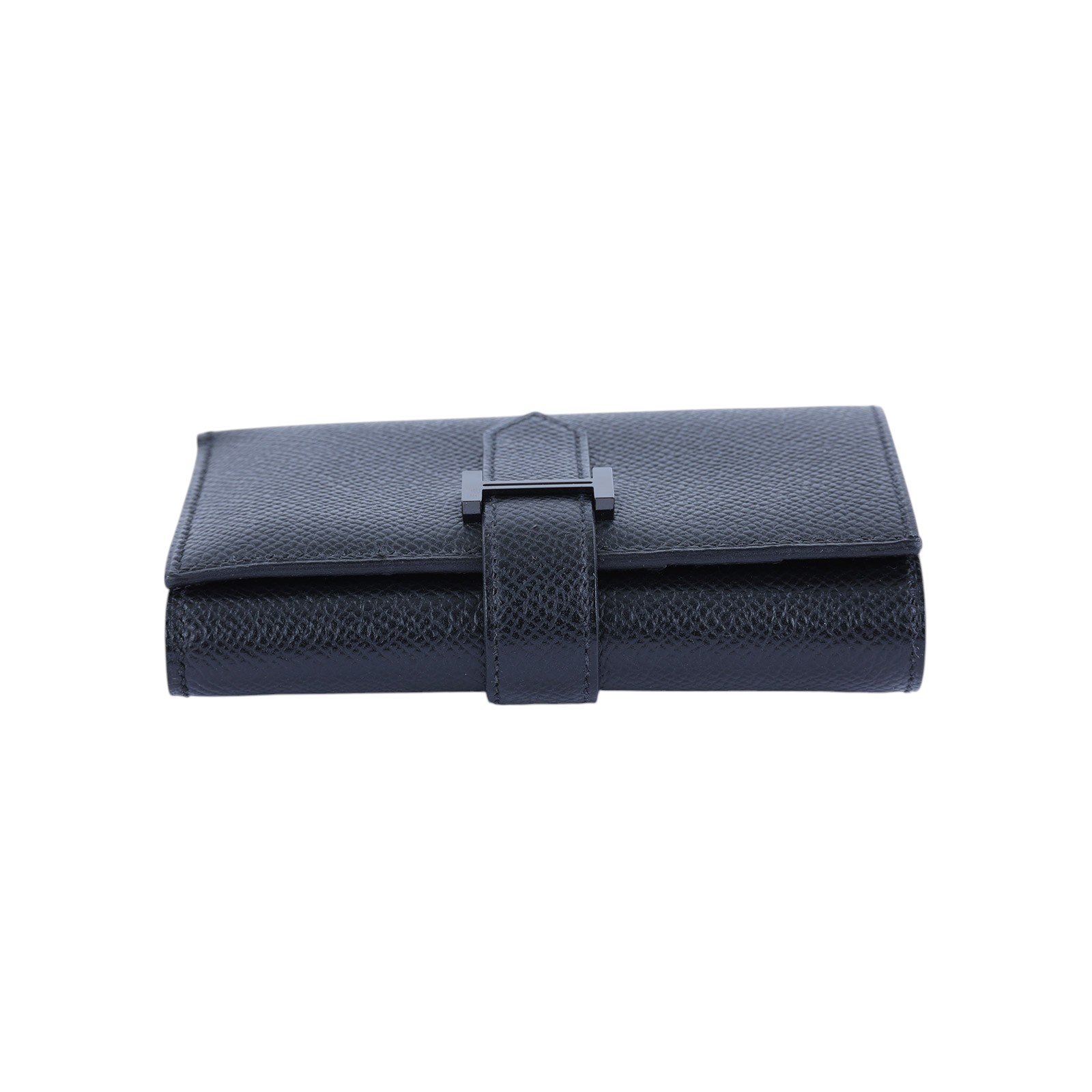 愛馬仕 Hermès Bearn 短夾 BEARN B刻 SO BLACK BEARN COMBINE 短夾 原廠盒子