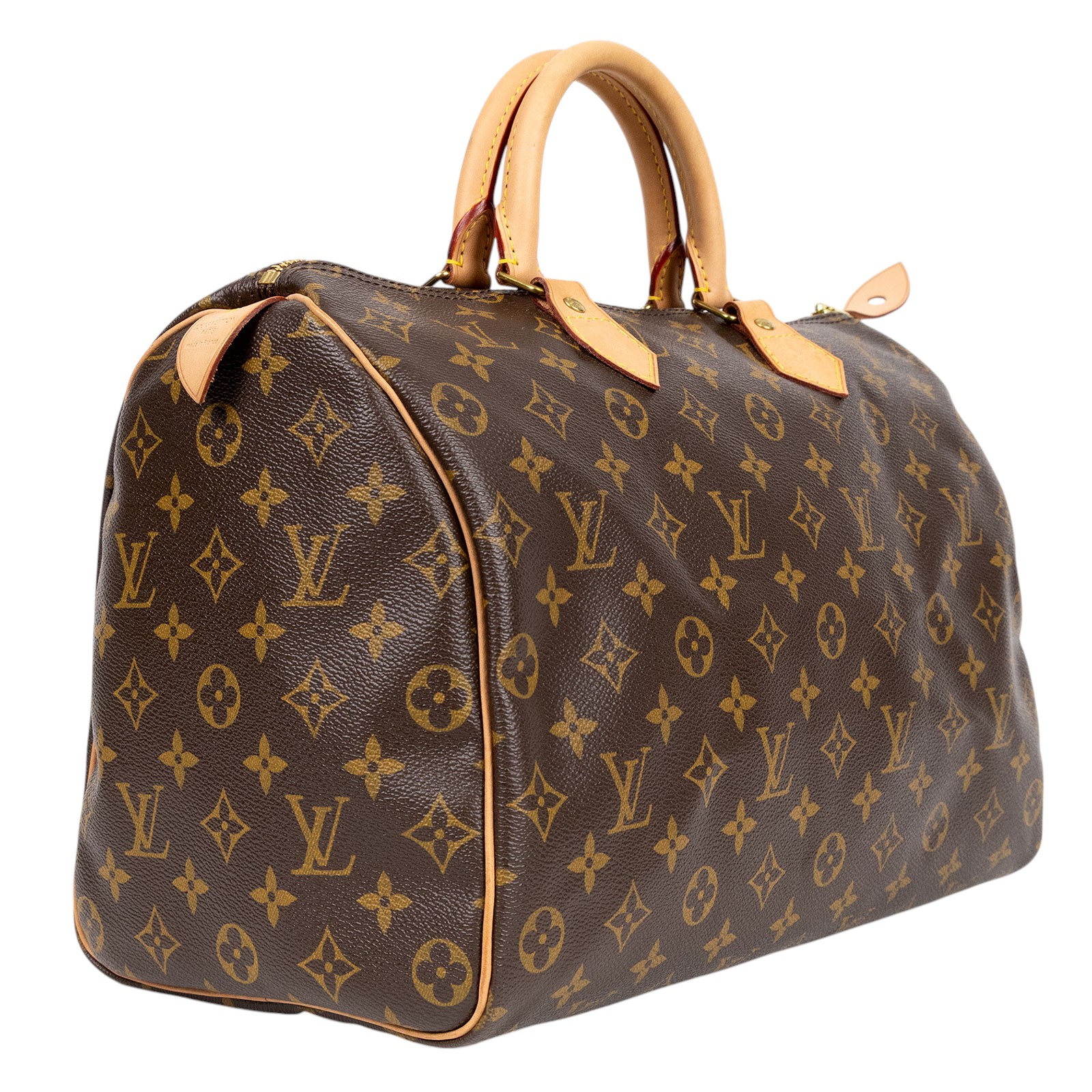 路易威登 LOUIS VUITTON Speedy 35 舊款 手提波士頓包 經典帆布 M41524 原花SPEEDY35 防塵袋