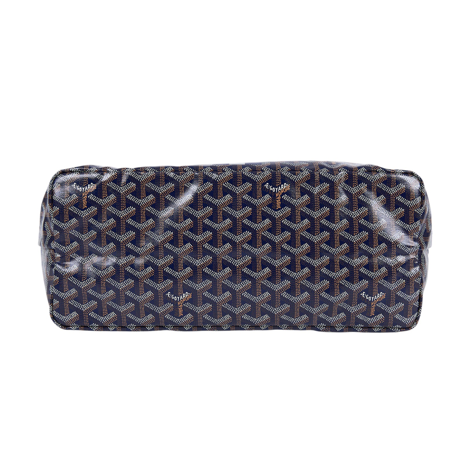 高雅德 GOYARD Saint Louis PM Bag 托特包 STLOUIPMLTY 深藍 Saint LOUIS PM 防塵袋/購買證明
