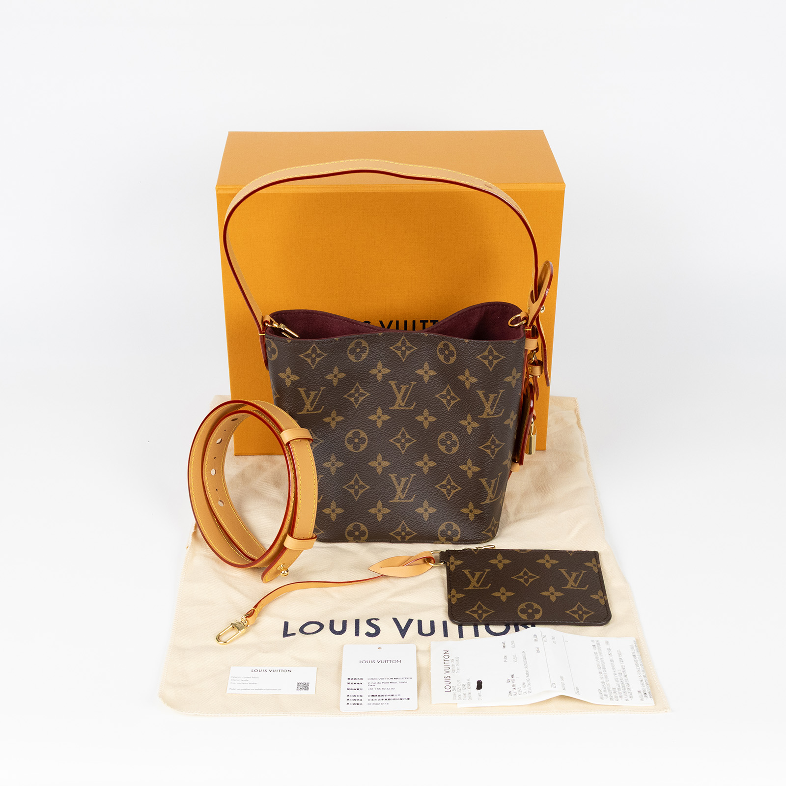 路易威登 LOUIS VUITTON All In BB 手提包 經典帆布 M12925 晶片款 原花ALL IN BB 原廠盒子/防塵袋/購買證明