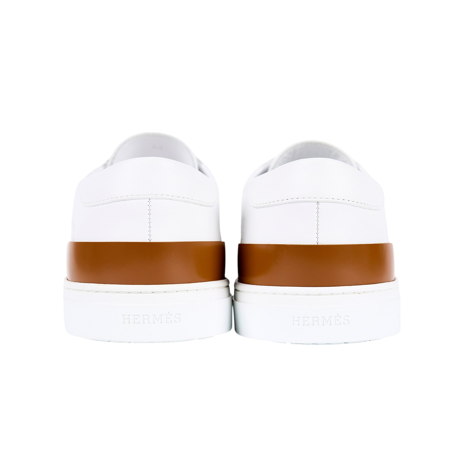 愛馬仕 Hermès Deep sneaker 運動鞋 DEEPST_44 #44 咖白小白鞋 無附屬品