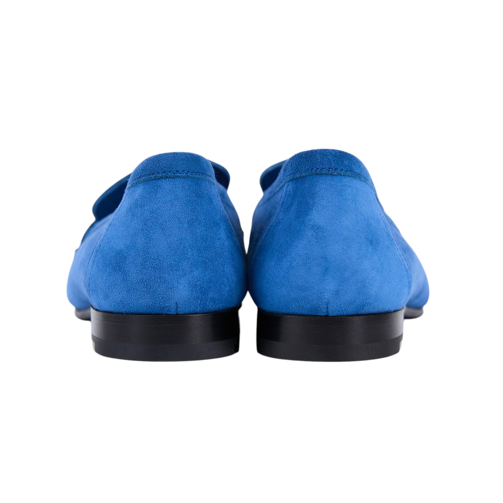愛馬仕 Hermès Paris loafer 樂福鞋 PARISSL_39  藍麂皮H皮鞋 #39 無附屬品