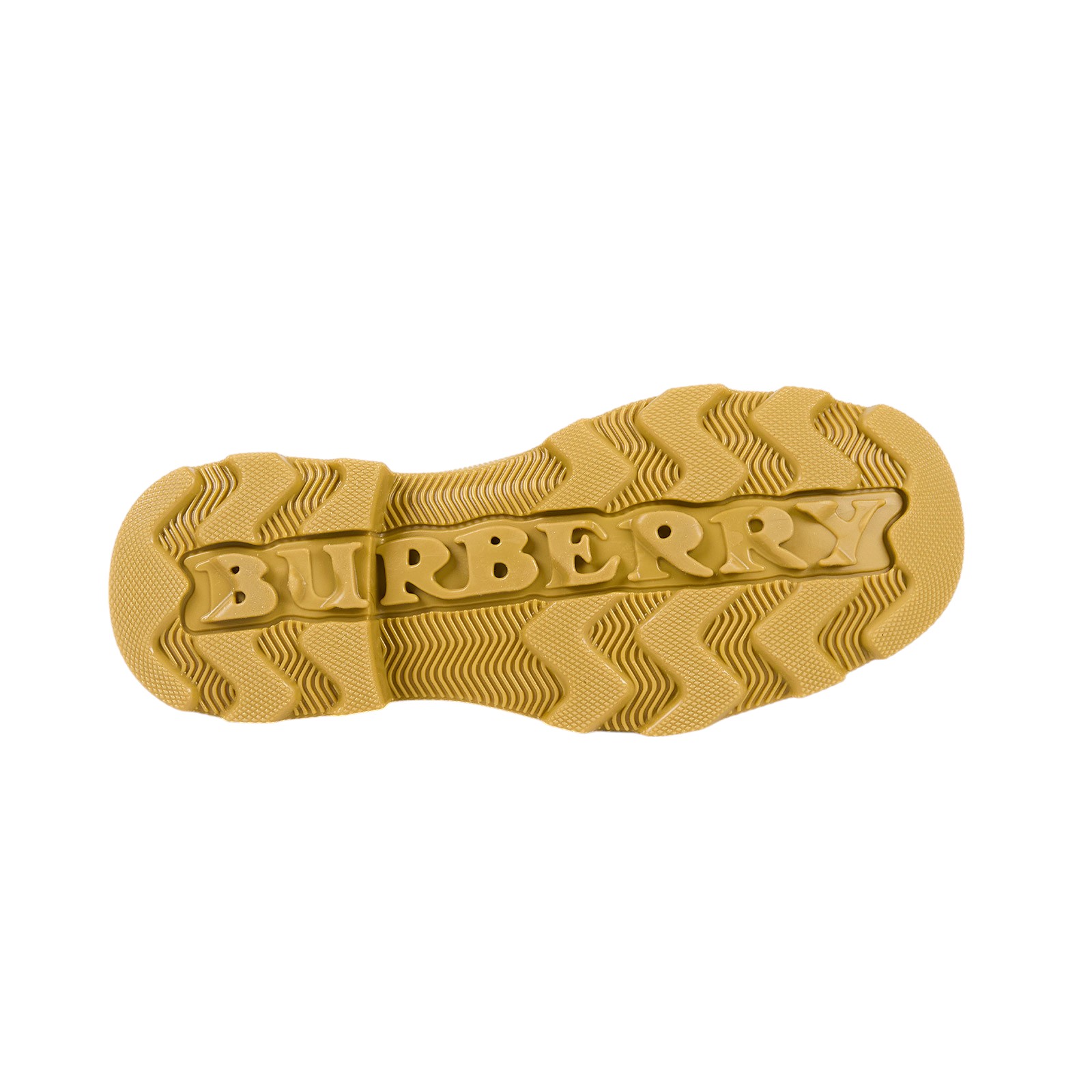 博柏利 BURBERRY 低筒雨靴 8074608_45 黃雨靴#45 原廠盒子