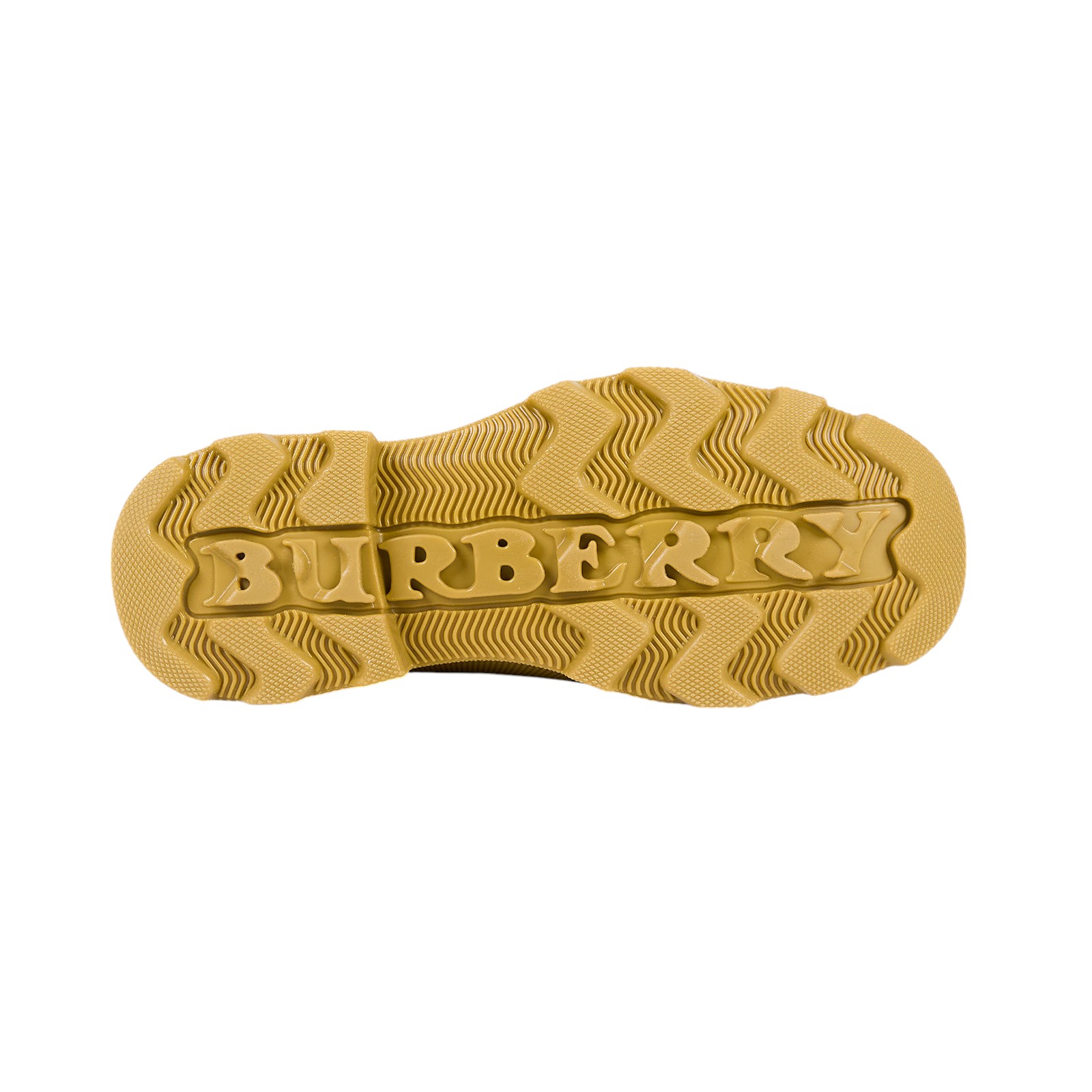 博柏利 BURBERRY 低筒雨靴 8074608_45 黃雨靴#45 原廠盒子