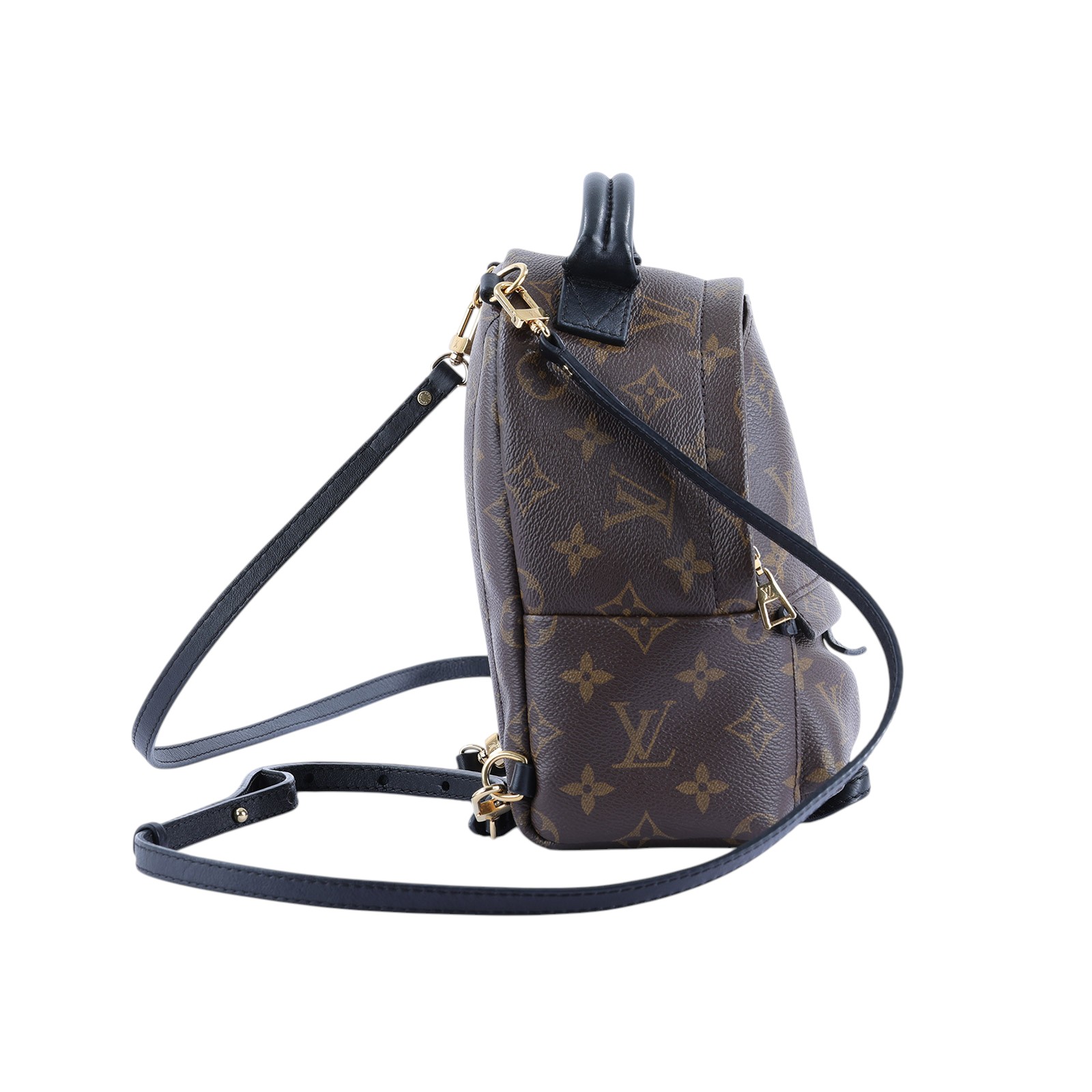 路易威登 LOUIS VUITTON Palm Springs Monogram帆布 Mini 拉鍊 後背包 M41562 晶片款  原廠盒子/防塵袋