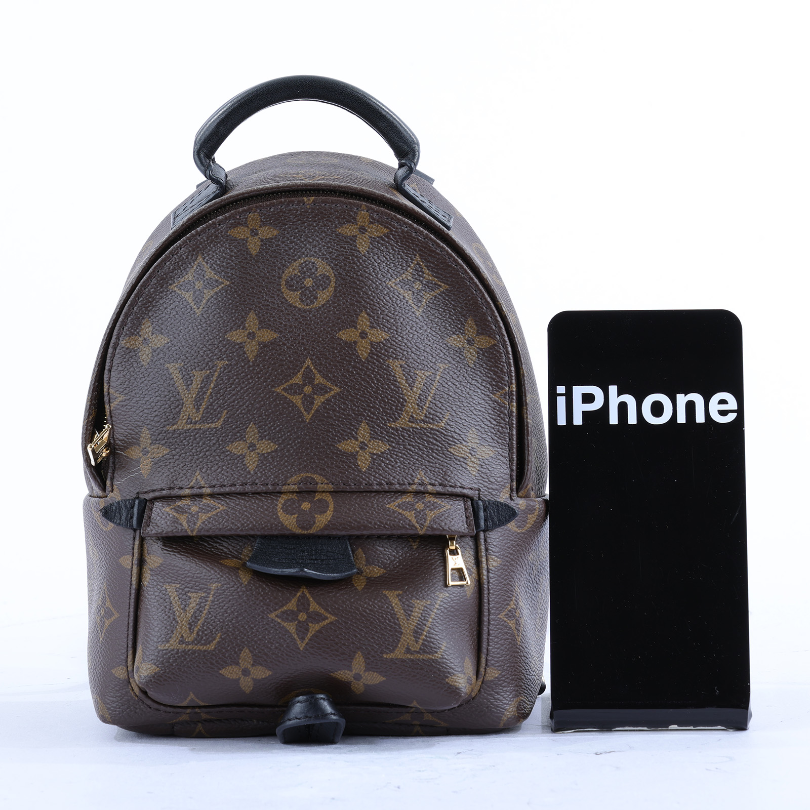路易威登 LOUIS VUITTON Palm Springs Monogram帆布 Mini 拉鍊 後背包 M41562 晶片款  原廠盒子/防塵袋