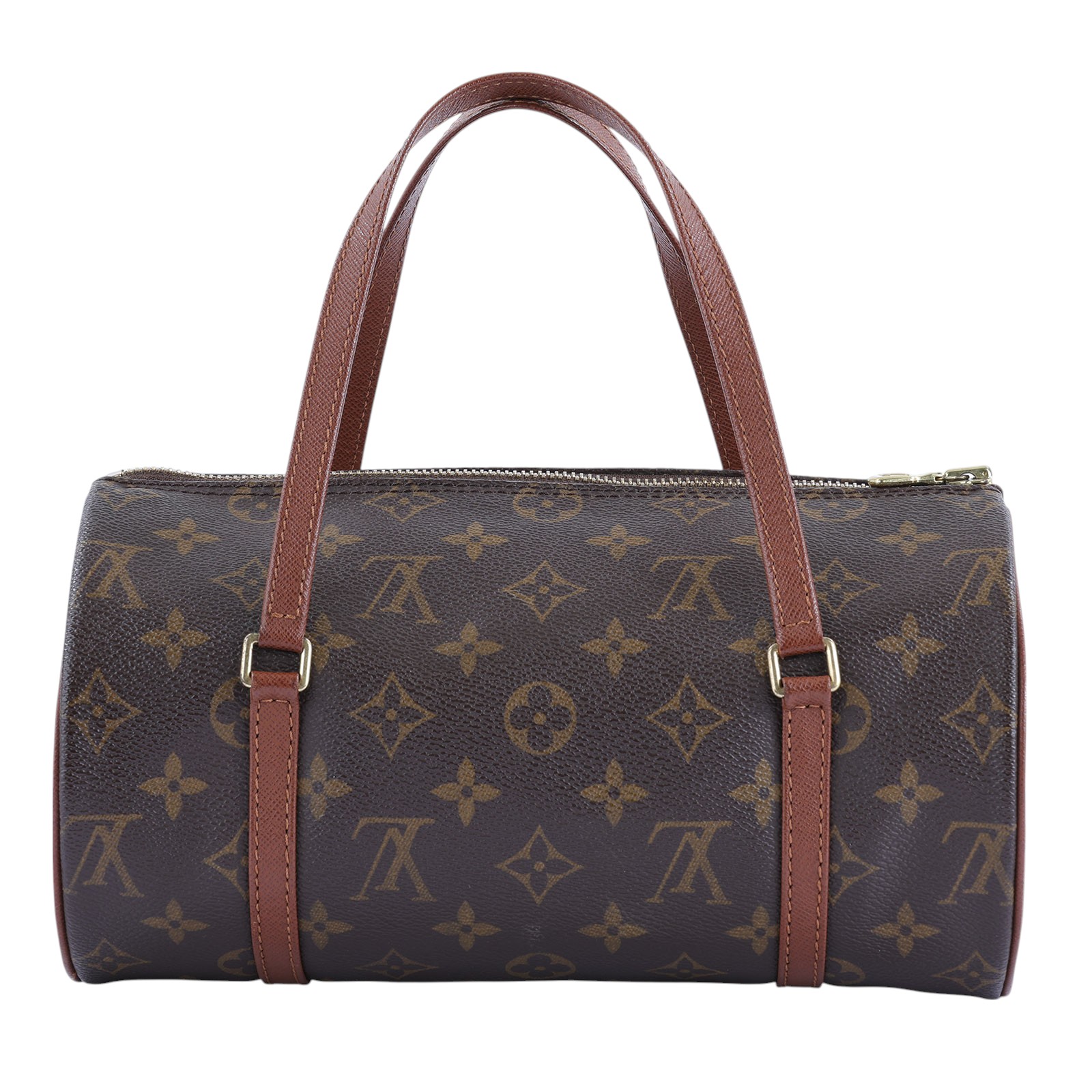 路易威登 LOUIS VUITTON Papillon 26原花 圓筒手提包 M51366 原花PAPILLON 26 無附屬品