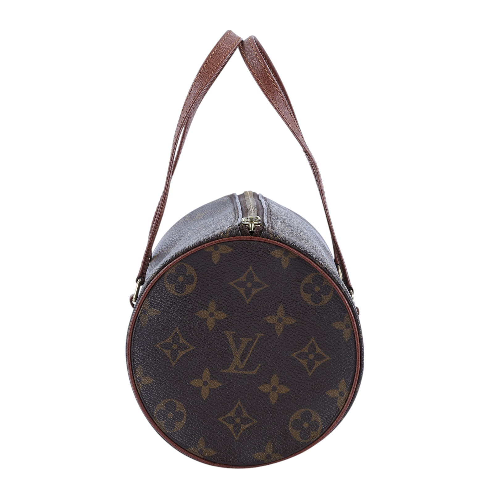 路易威登 LOUIS VUITTON Papillon 26原花 圓筒手提包 M51366 原花PAPILLON 26 無附屬品